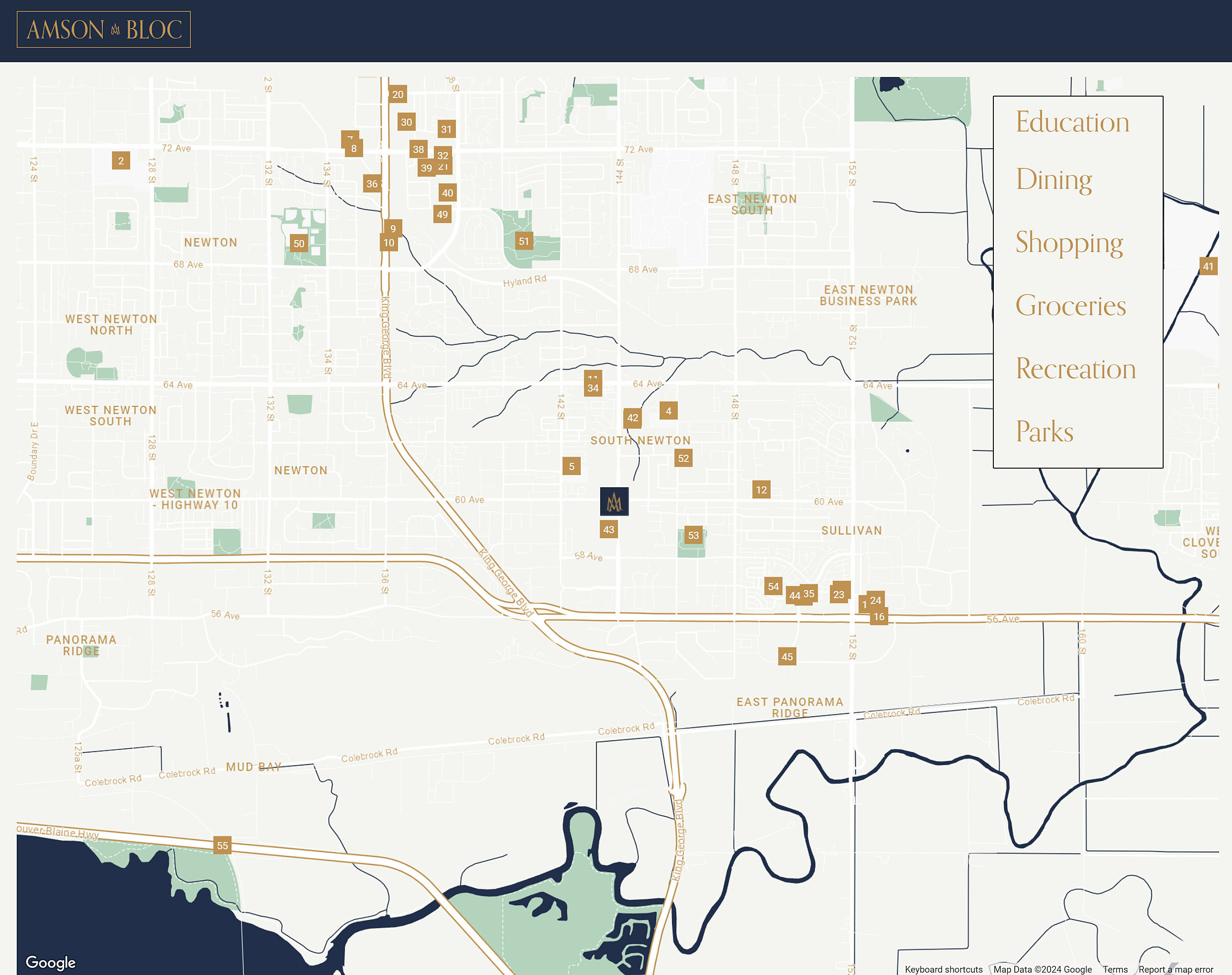 Amson Bloc location map 1