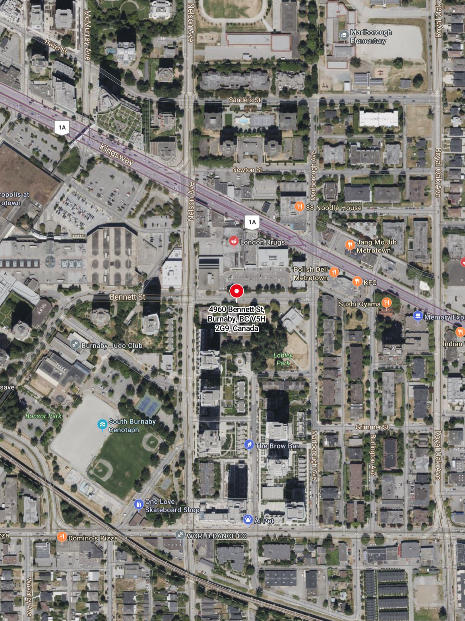 Riviera location map 4