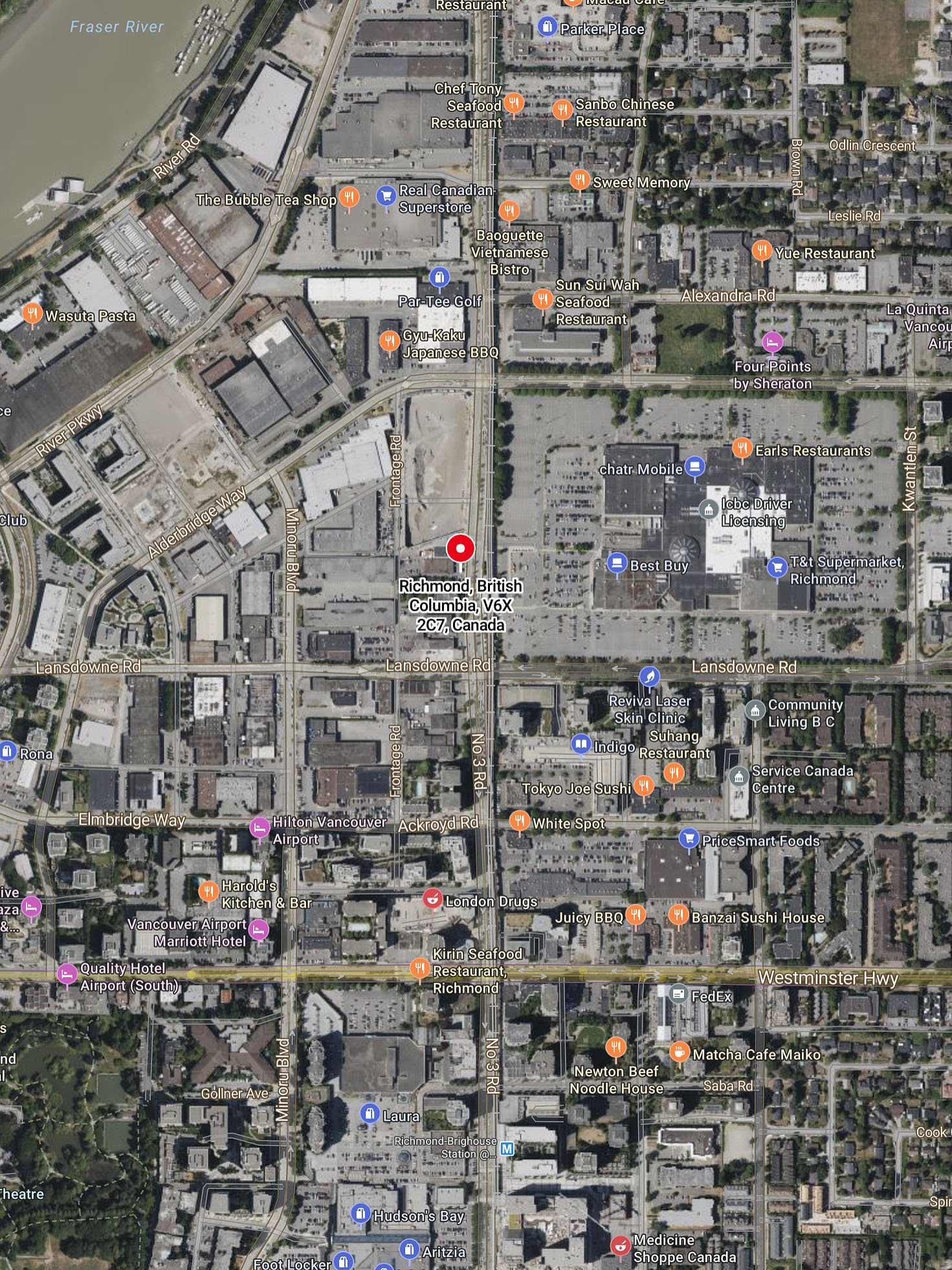 Luxe Lansdowne location map 4
