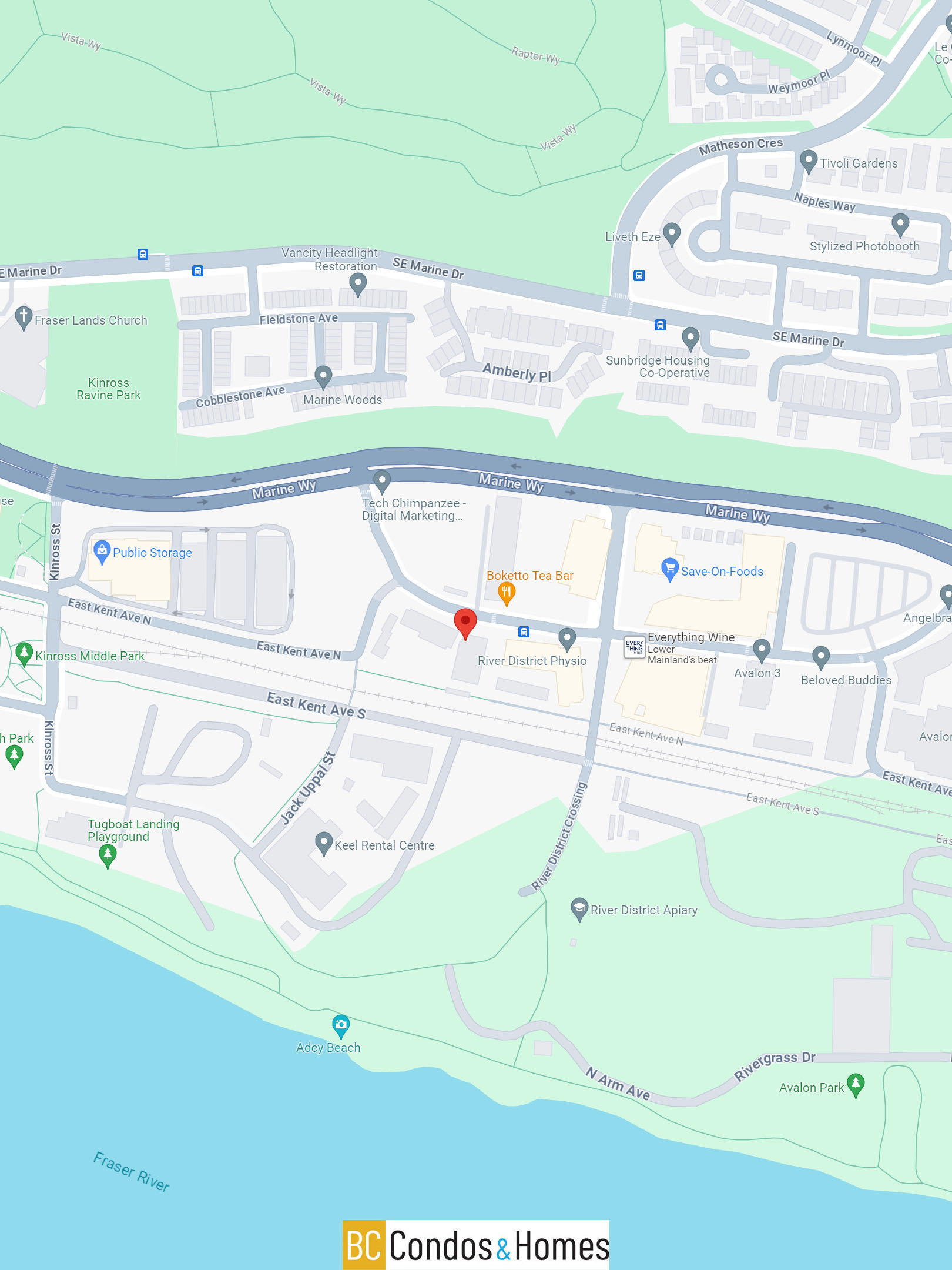 Mode location map 3
