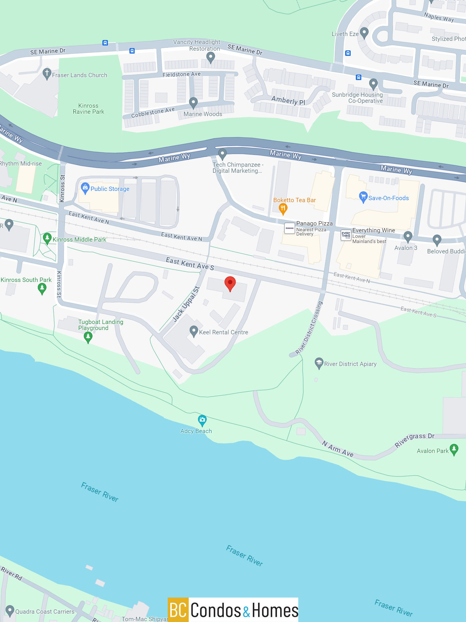 Paradigm location map 3
