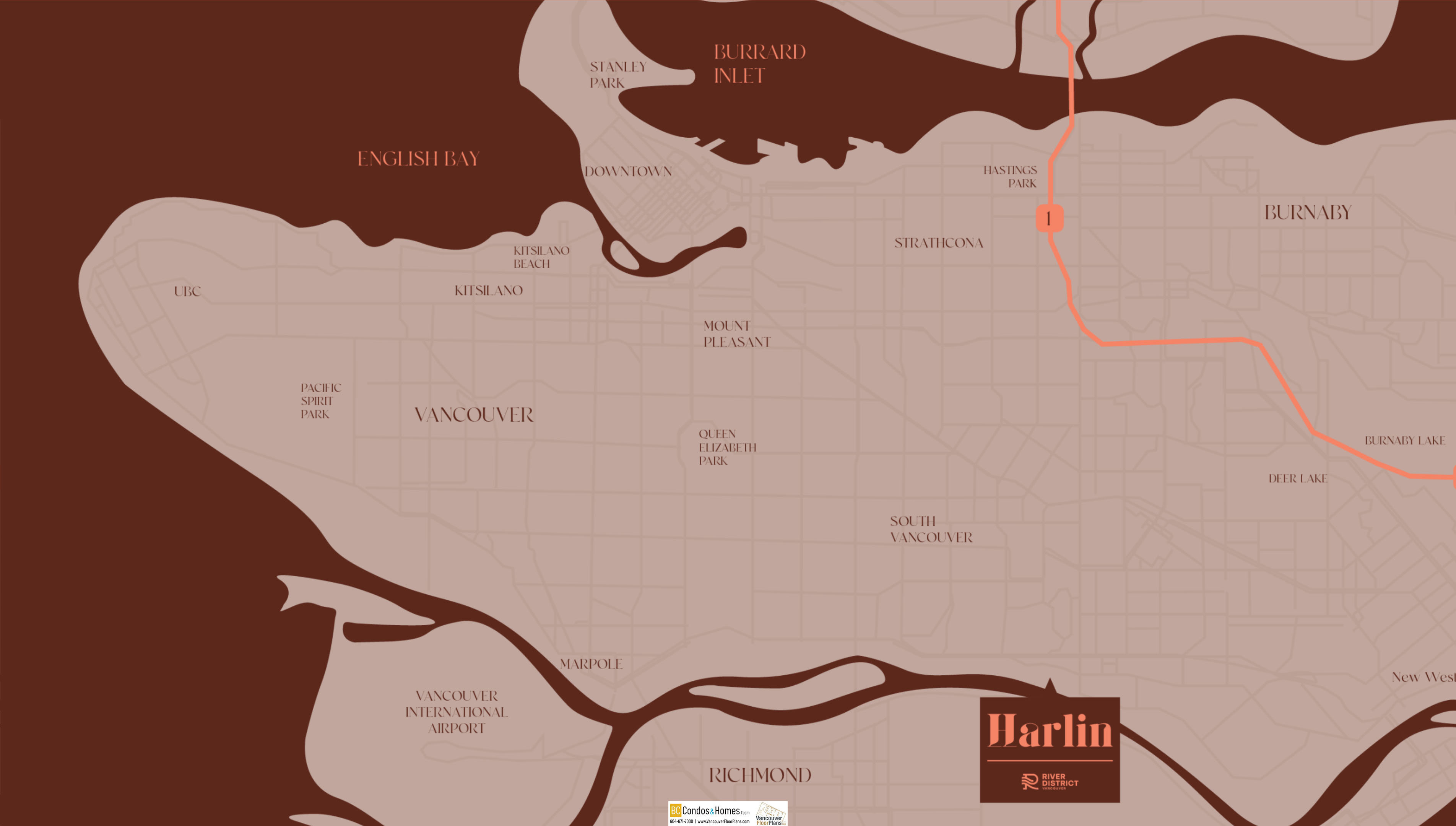 Harlin by Wesgroup location map 3
