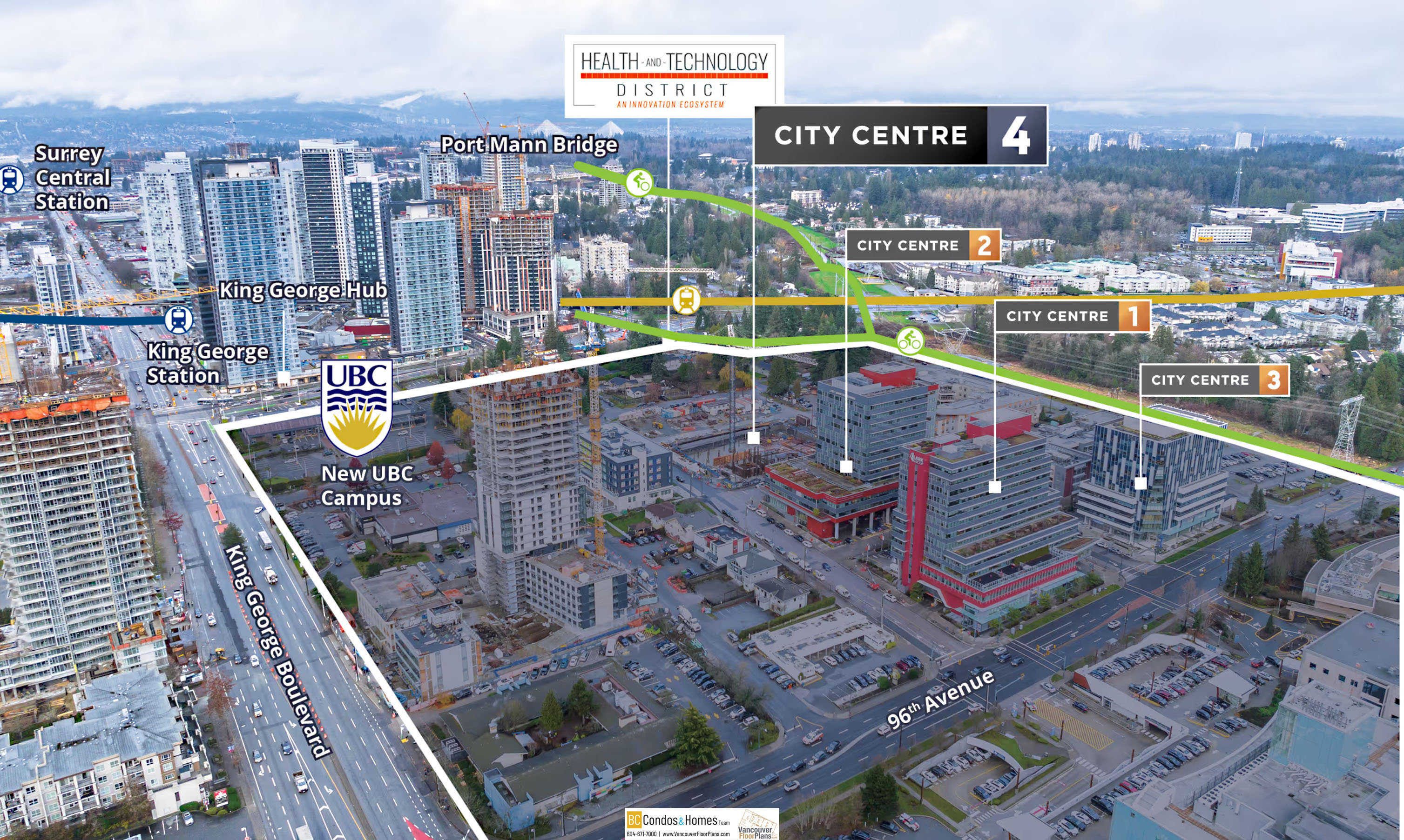 City Centre 4 location map 1