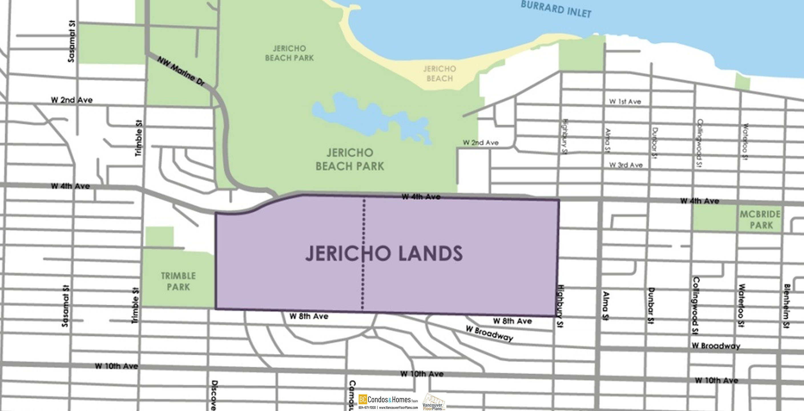Jericho Lands location map 4