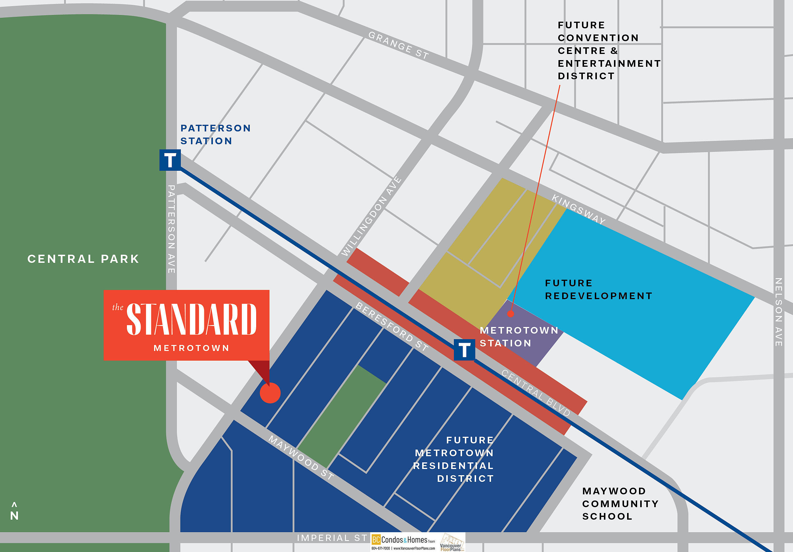 The Standard location map 1
