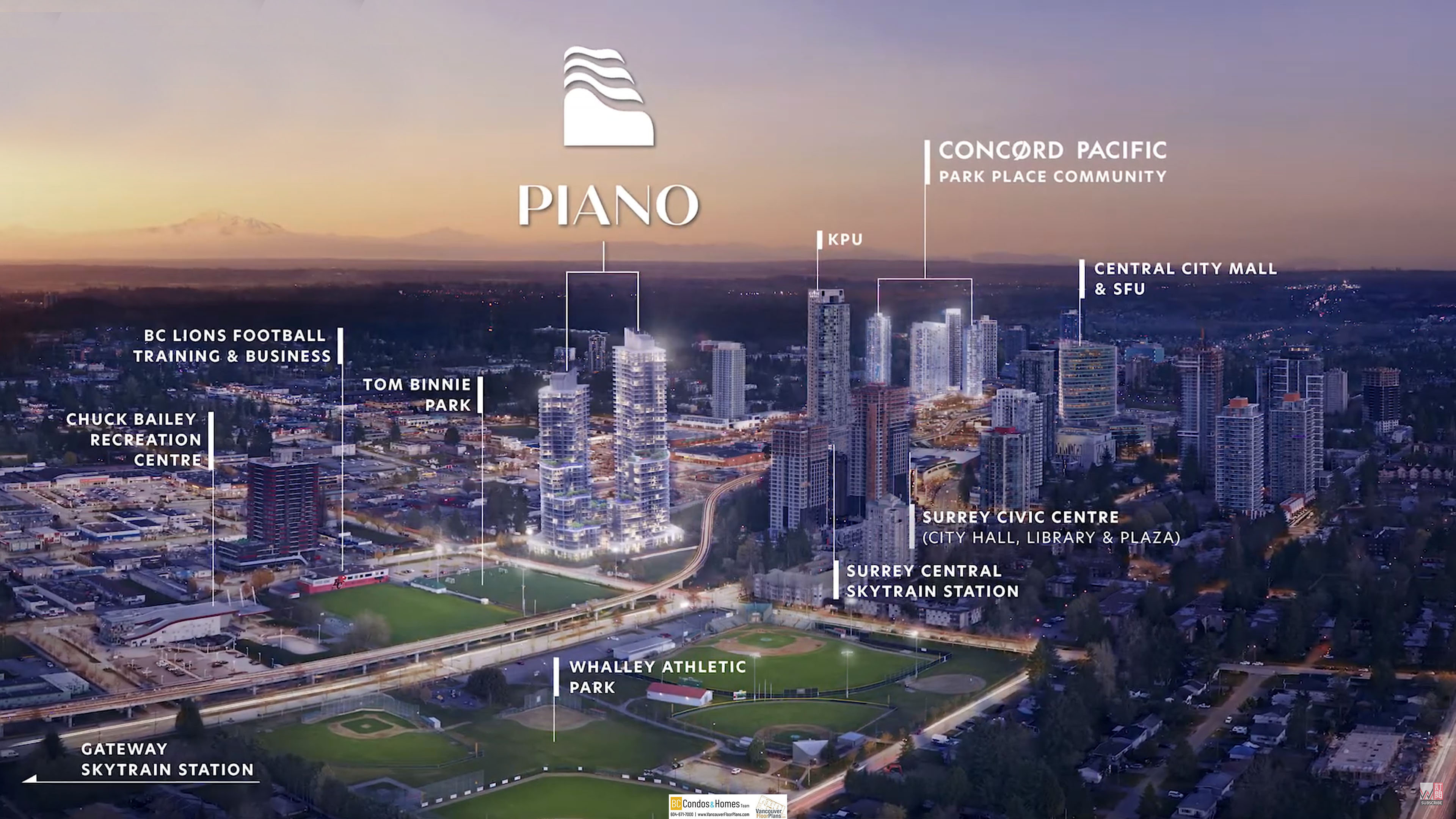 Piano location map 1