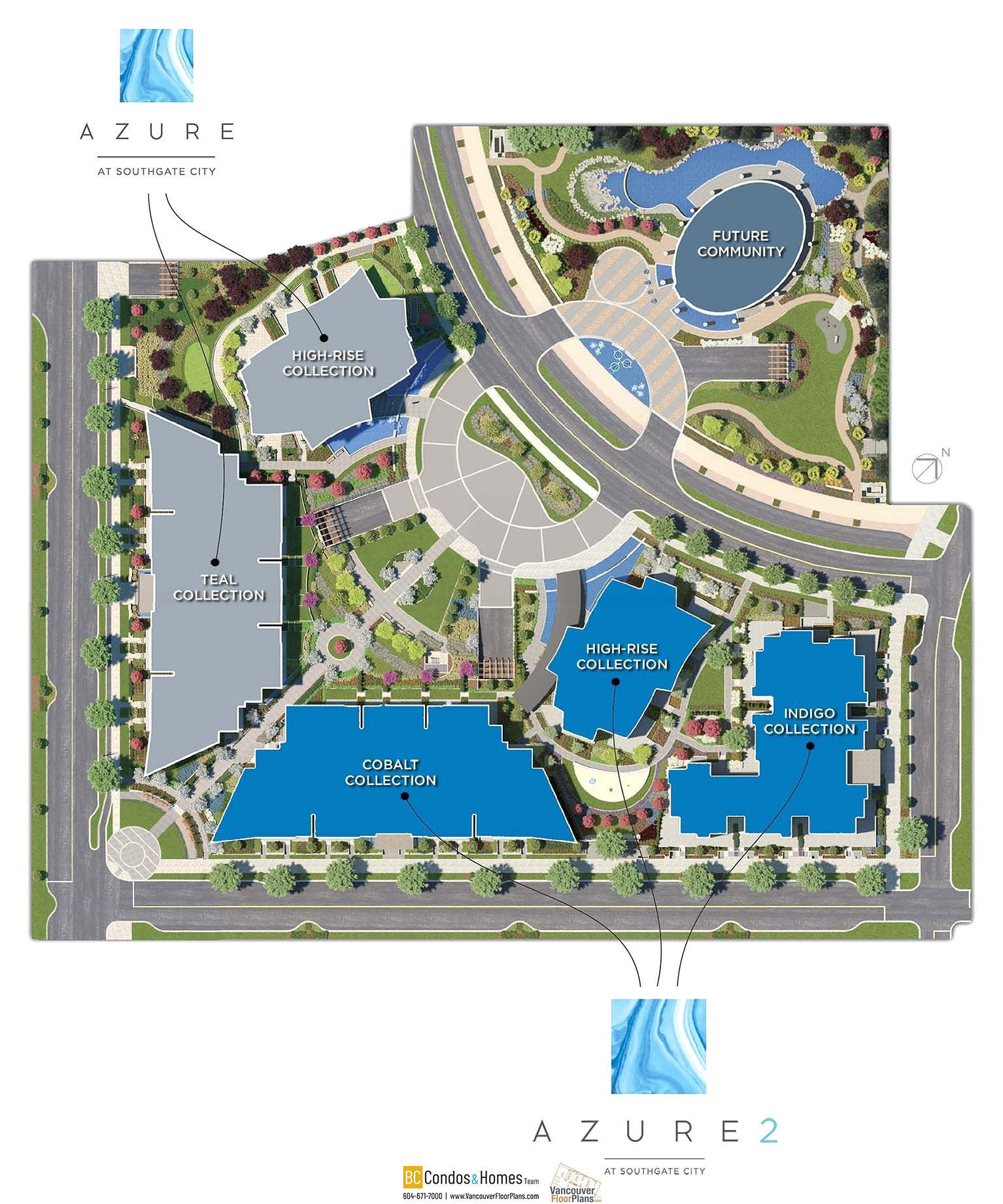 Azure 2 | Indigo Collection location map 1