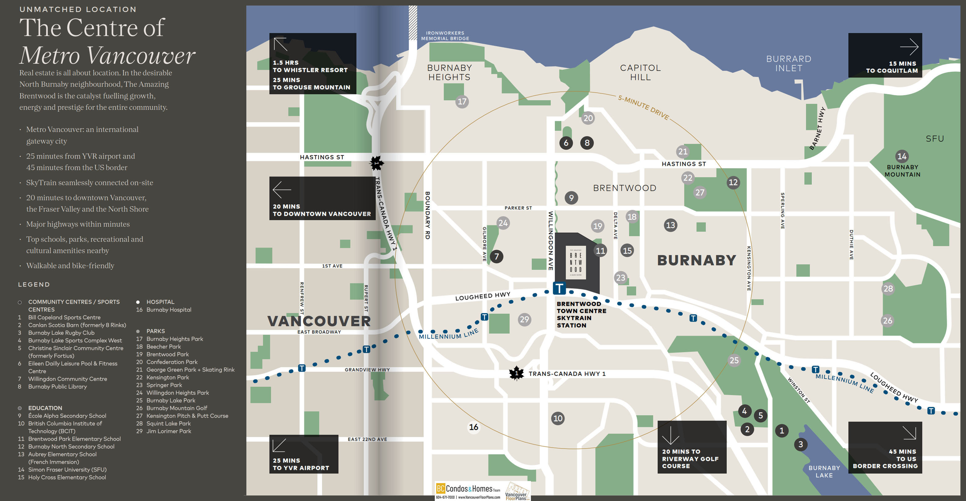 The Amazing Brentwood (Tower 6) location map 2