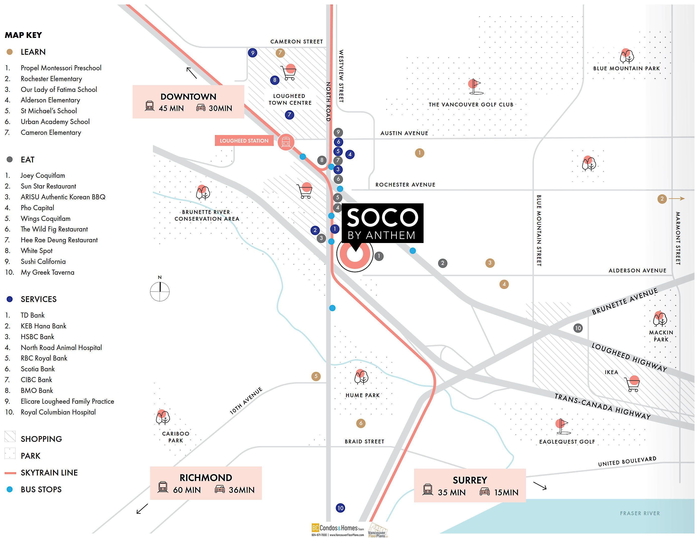 SOCO  - Phase One location map 1