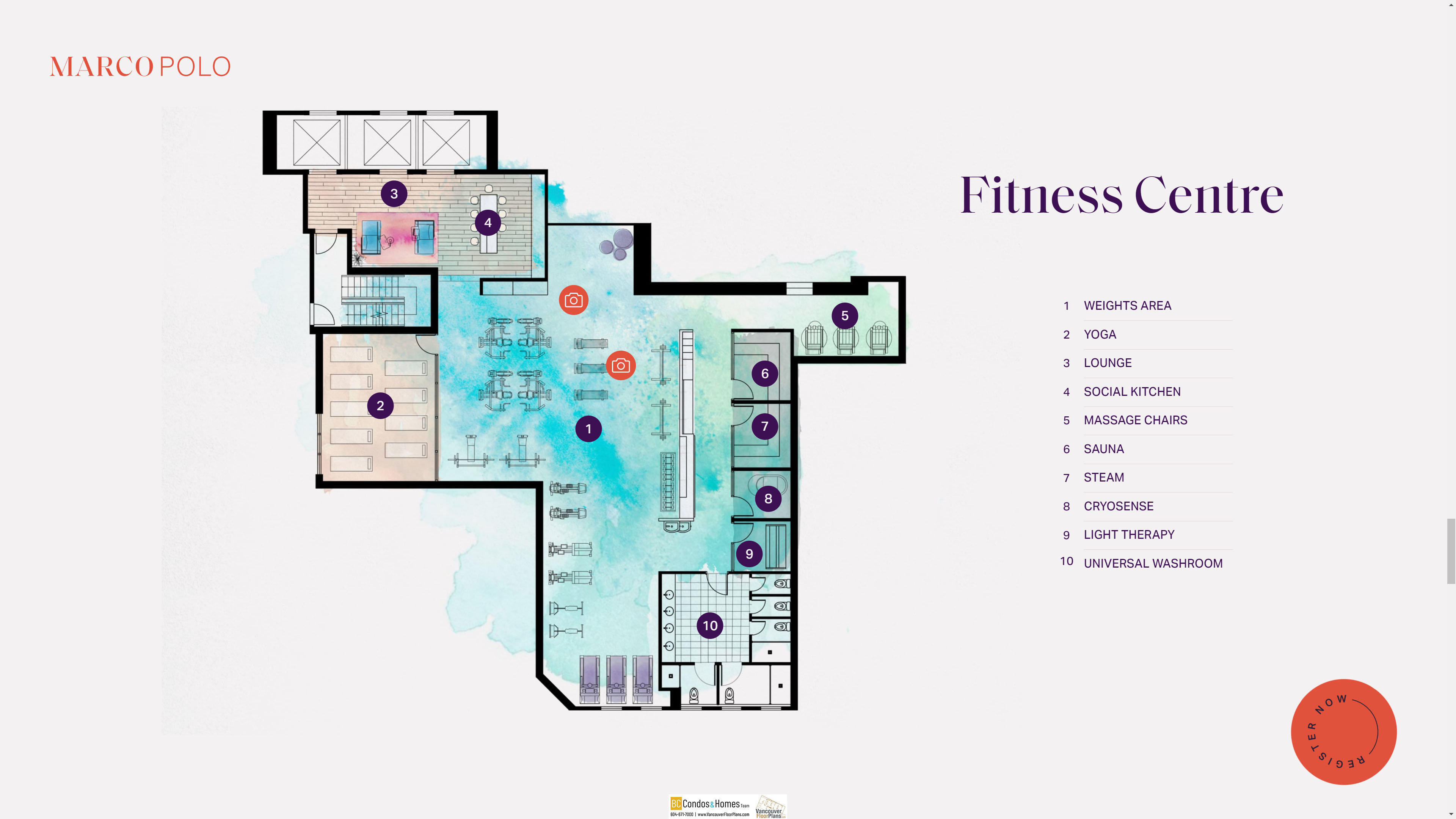 Marco Polo by Gryphon location map 3