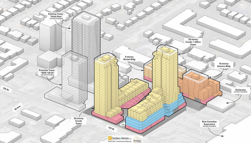 Delta Shoppers Mall - Redevelopment location map 1