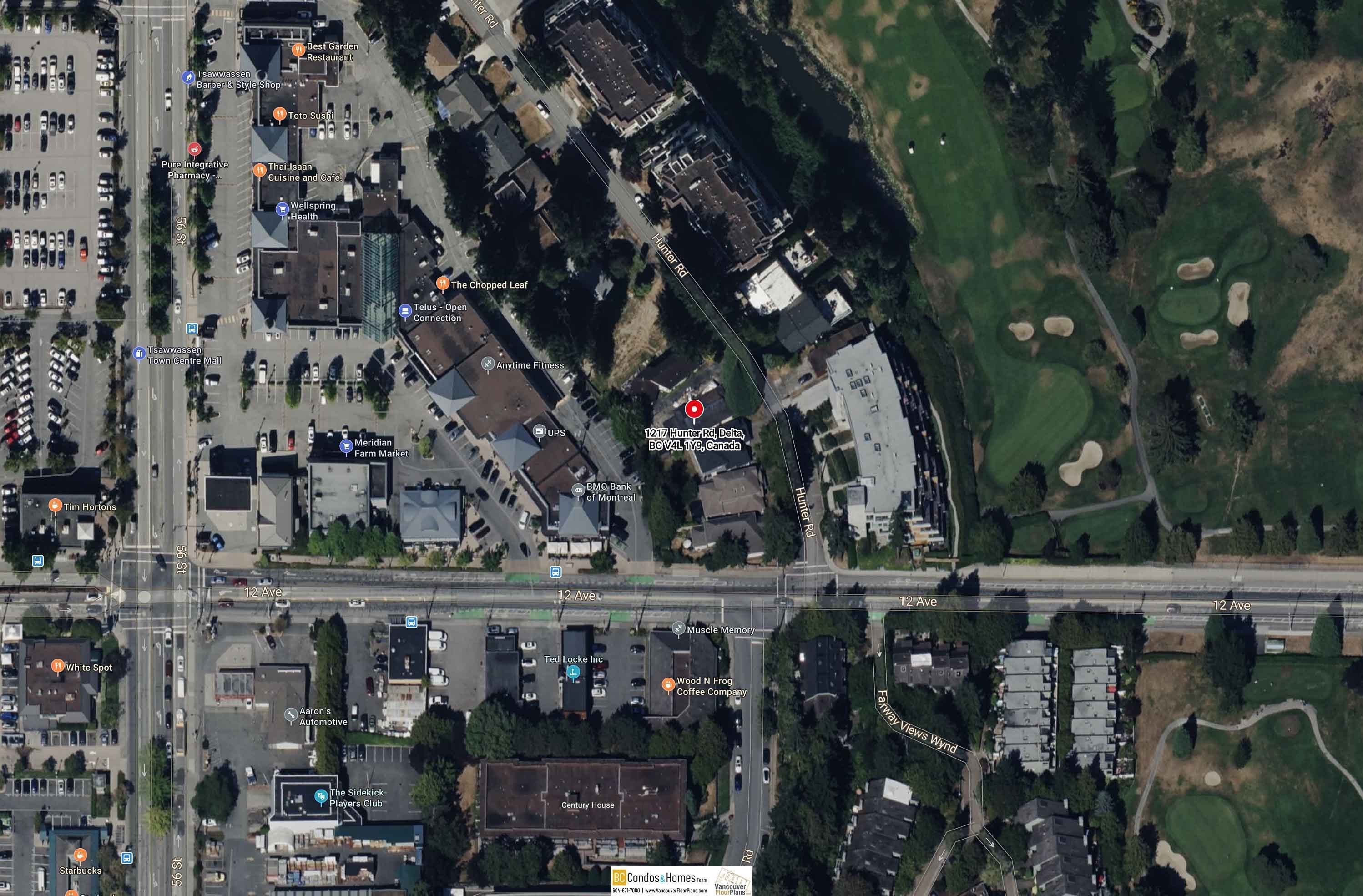 The Madison at Hunter Road location map 1