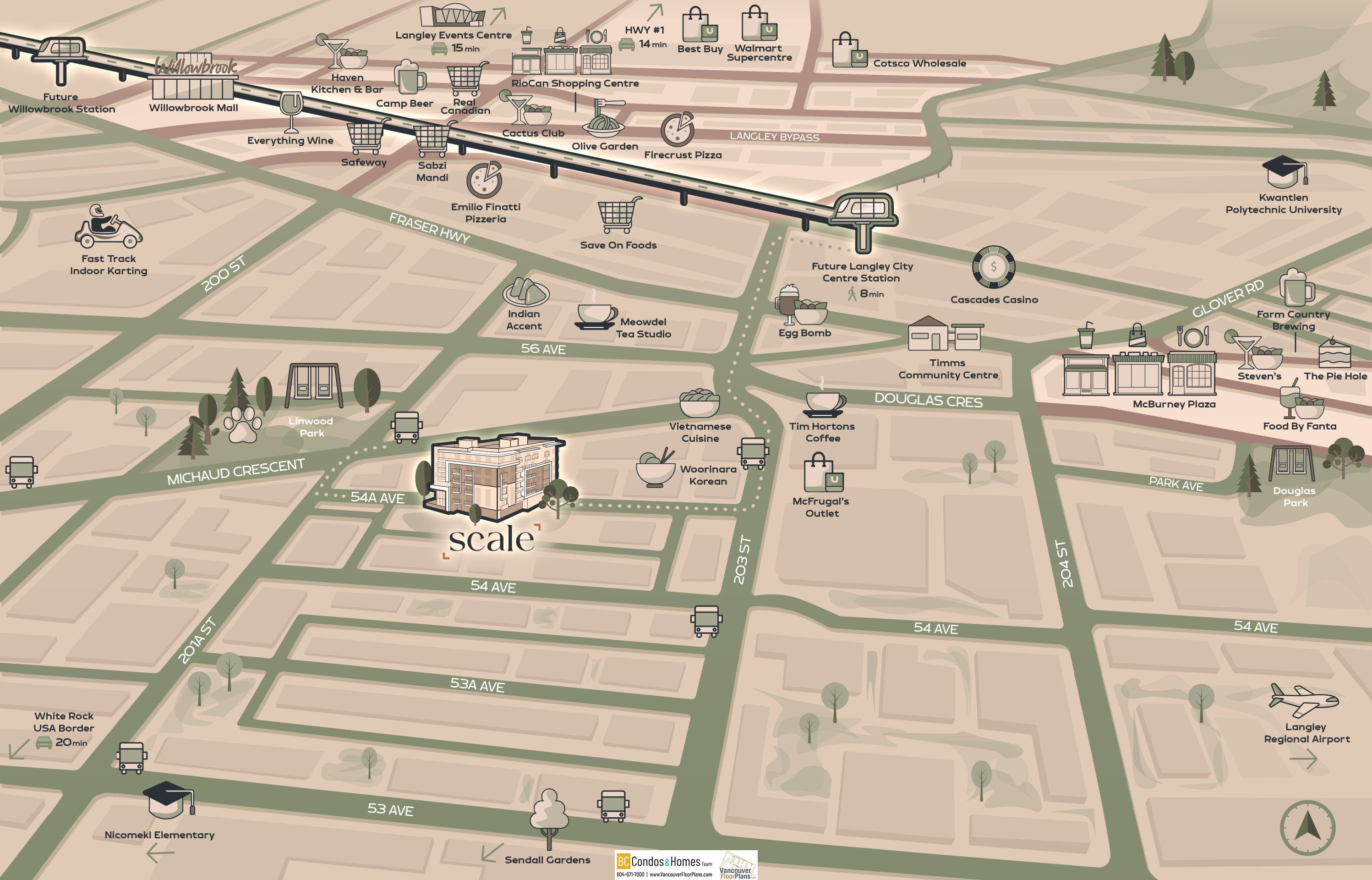 Scale location map 2