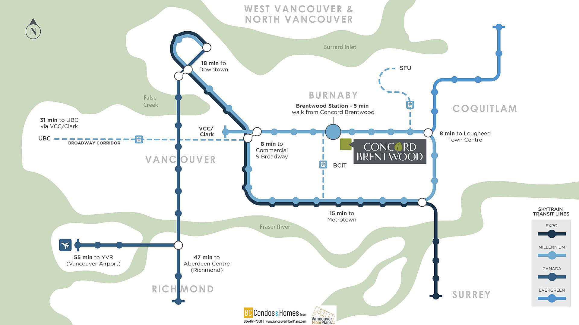 Concord Brentwood - Hillside East location map 3