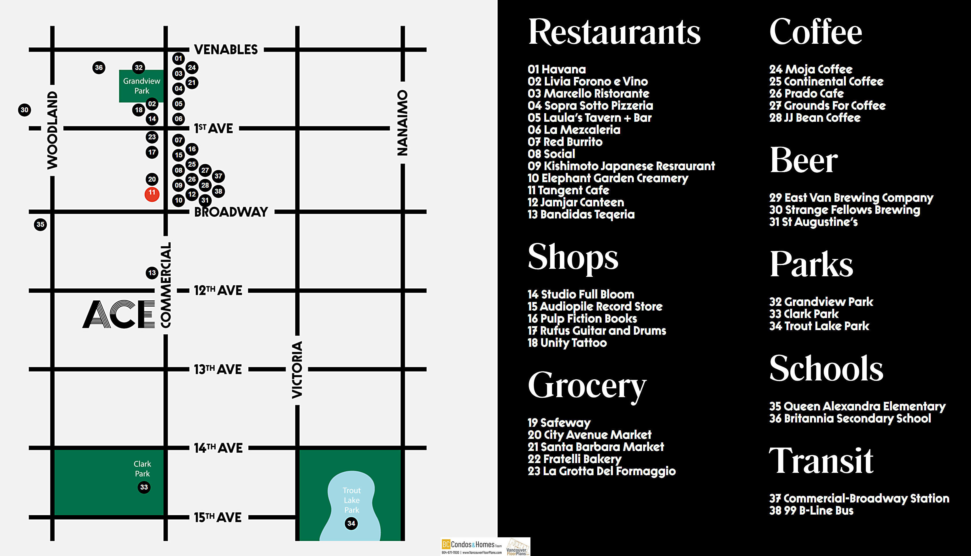 ACE on The Drive by Wesgroup location map 1
