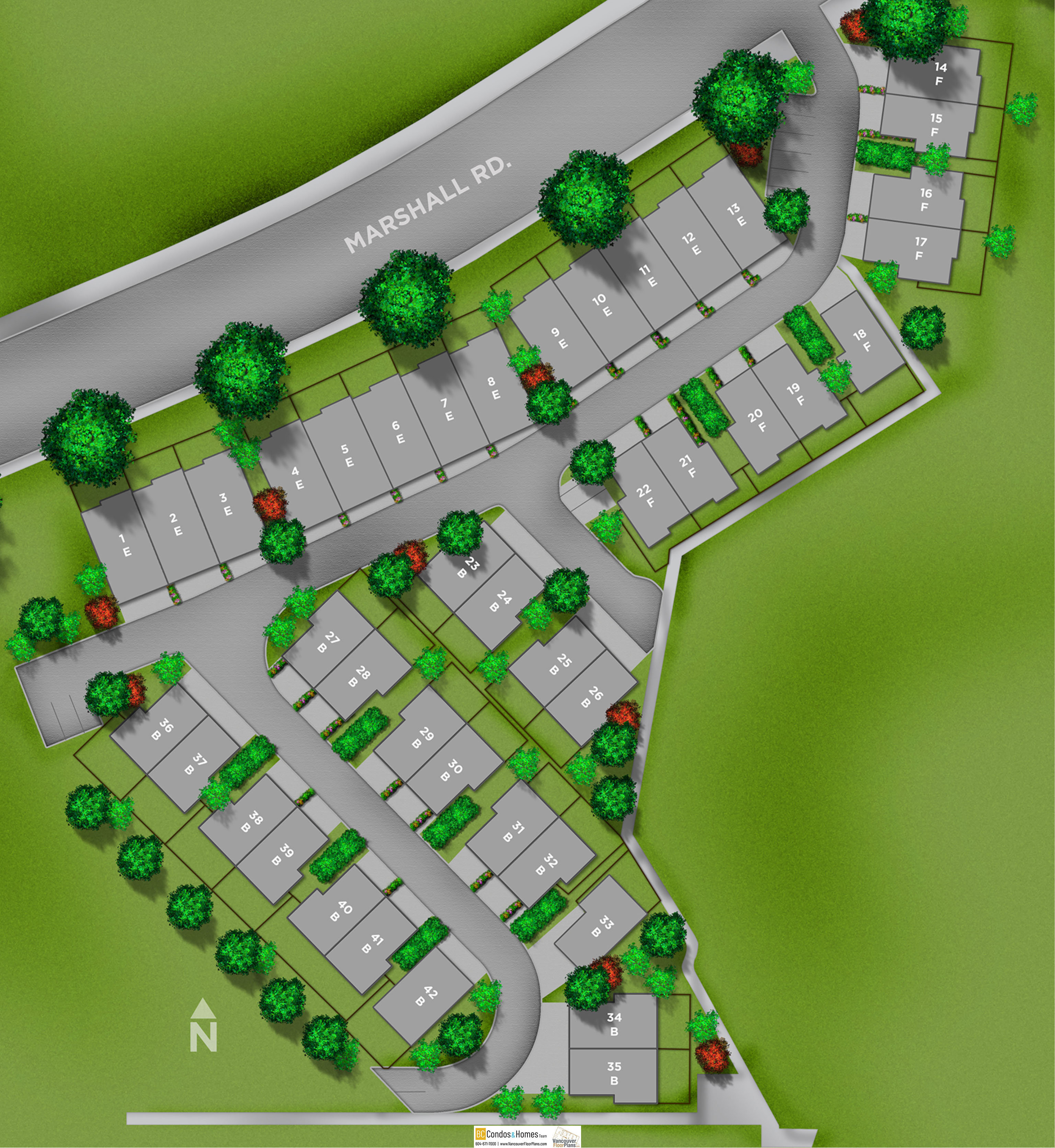 The Peak at Mountain View location map 1