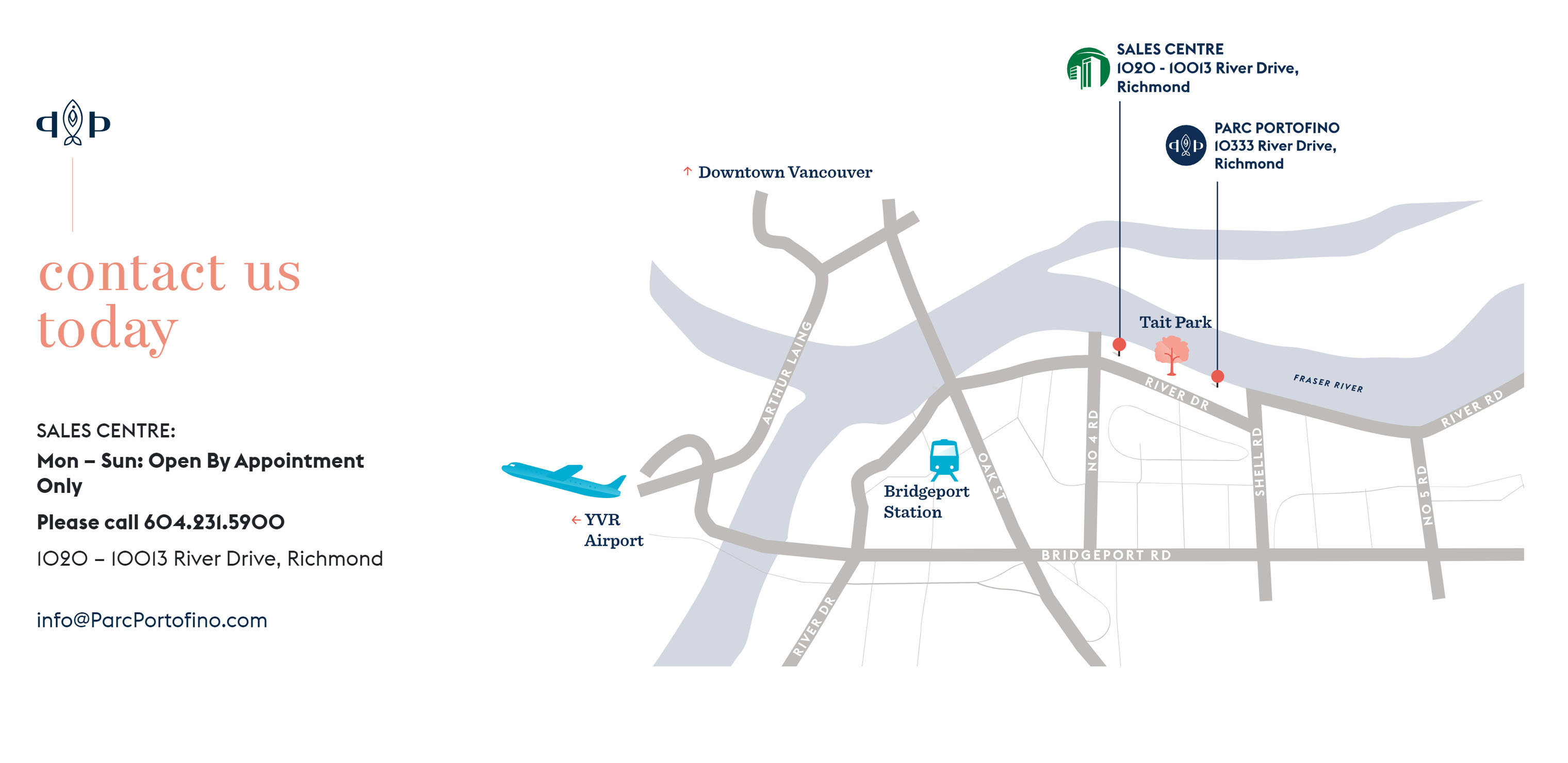 Parc Portofino by DAVA Developments location map 2