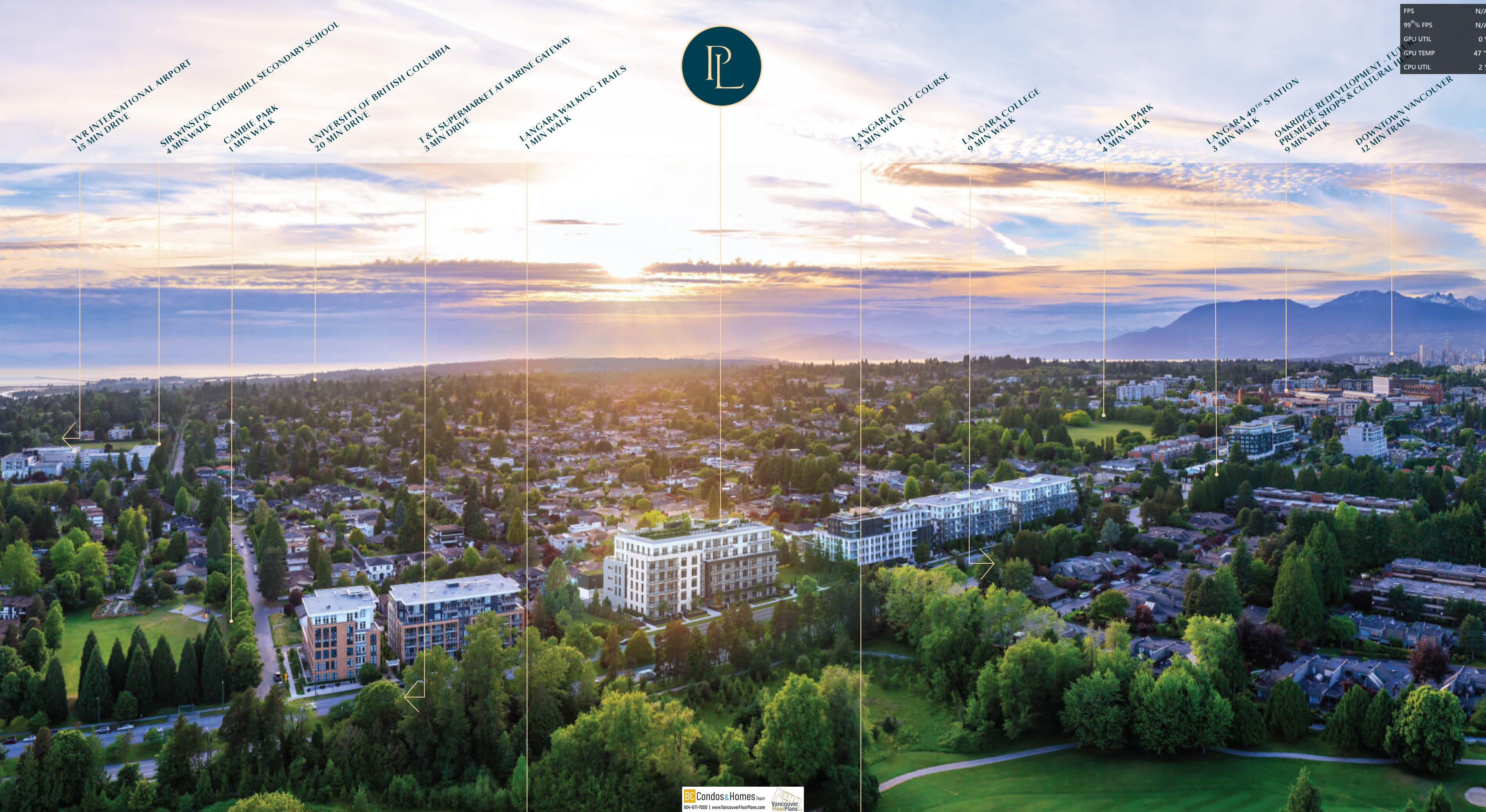 Park Langara location map 1