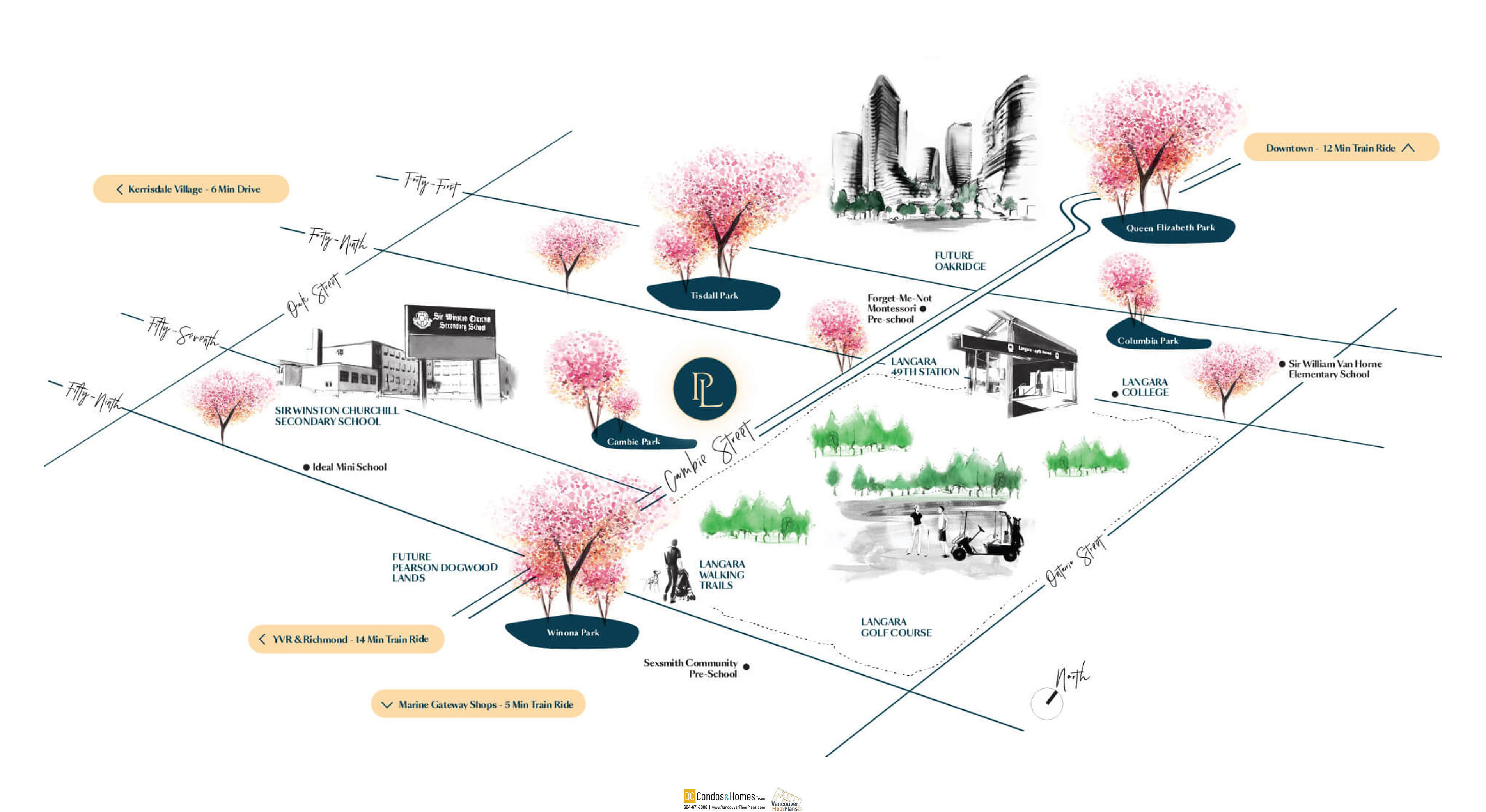 Park Langara location map 2