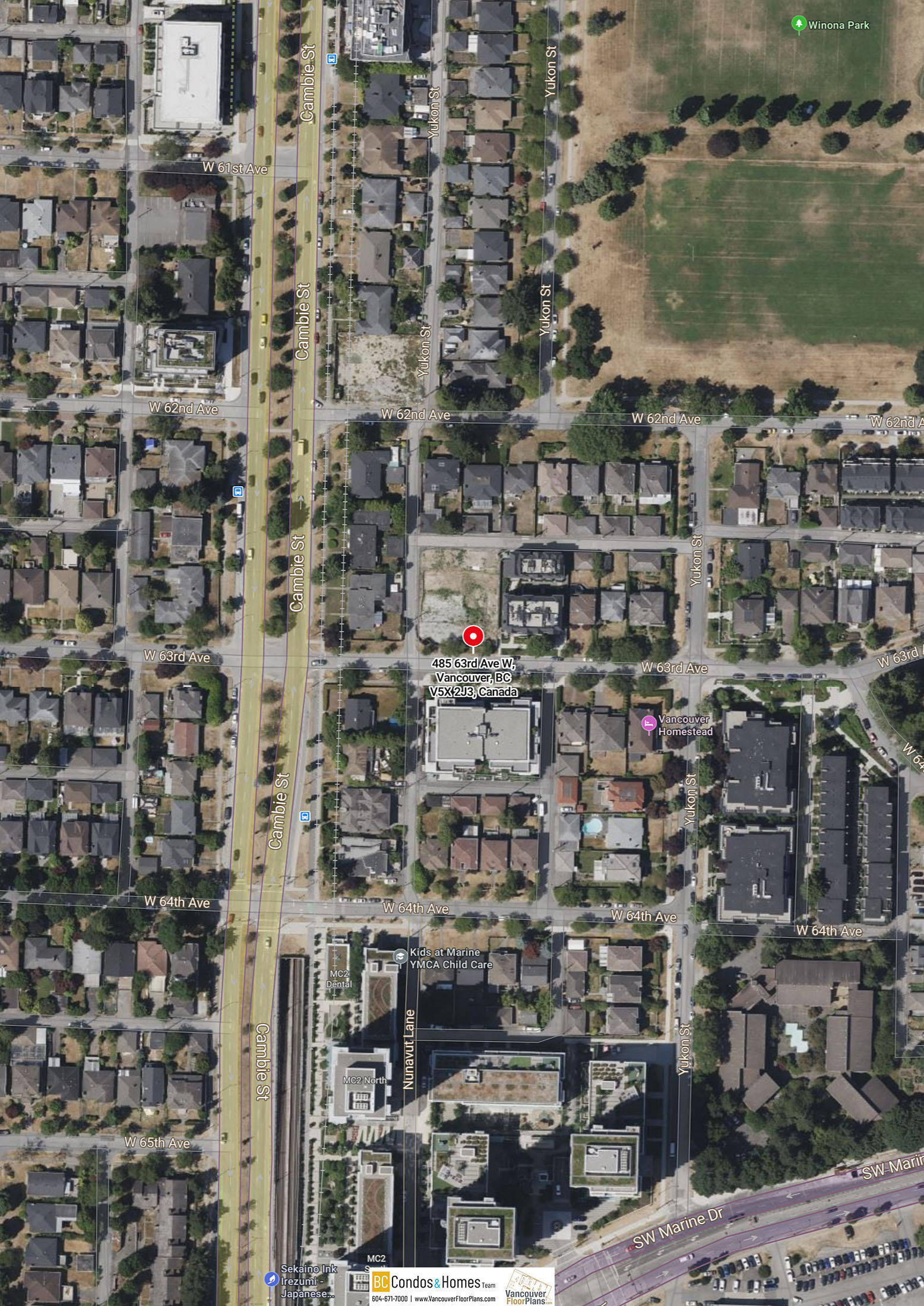 W63 Mansion location map 4