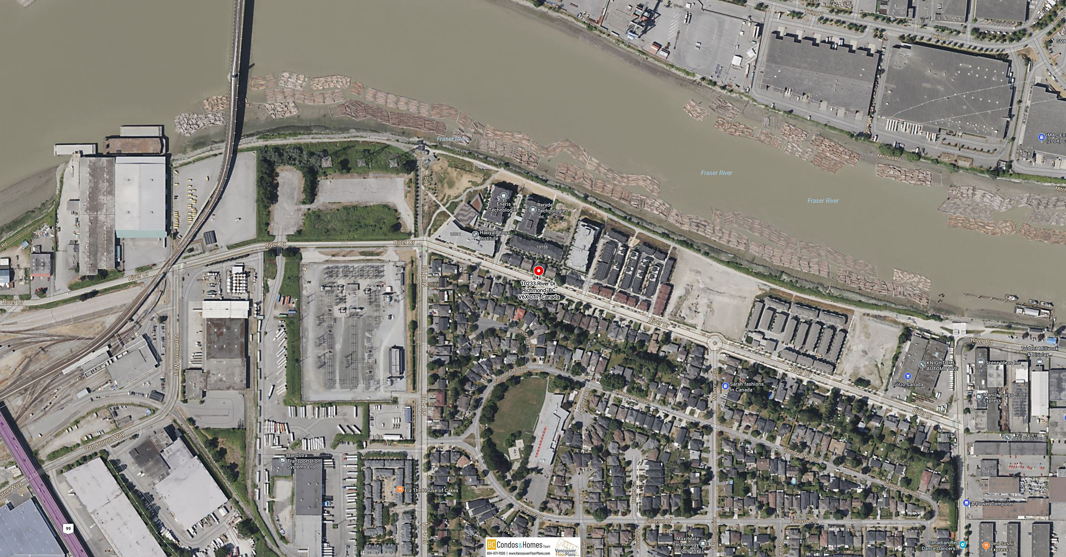 Parc Riviera Mews location map 2
