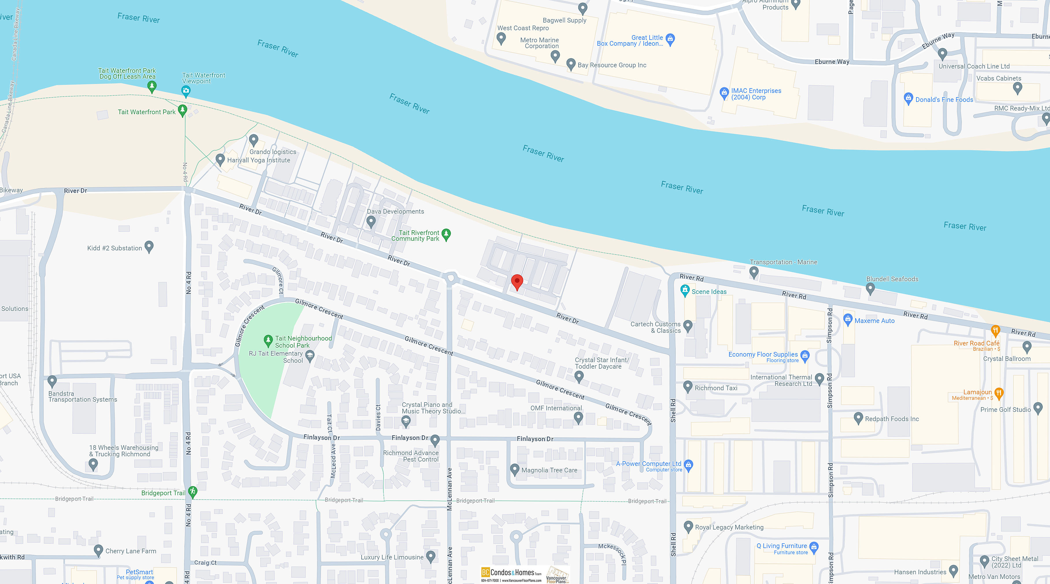 Northview Estates by Citimark & Western Construction location map 2