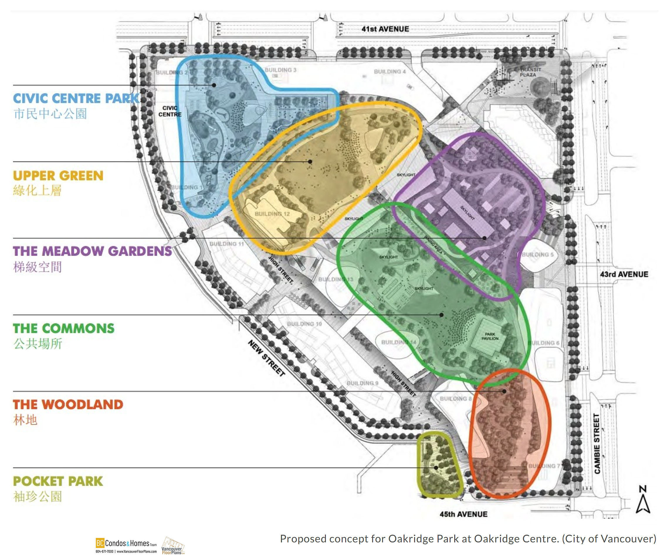 Oakridge X Clemende (Tower 7) location map 3