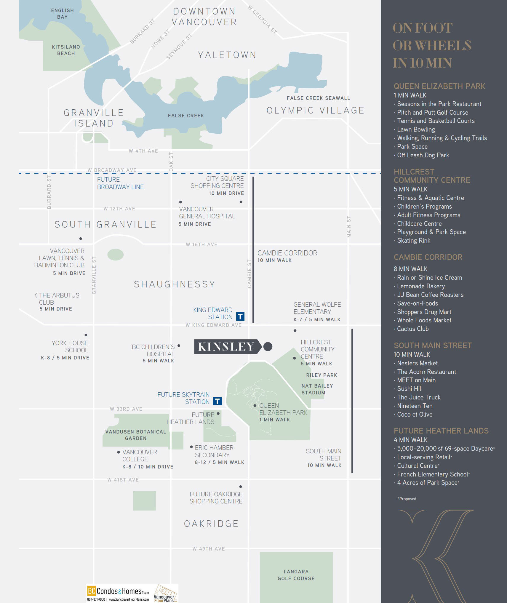 Kinsley by Intergulf Development Group location map 2