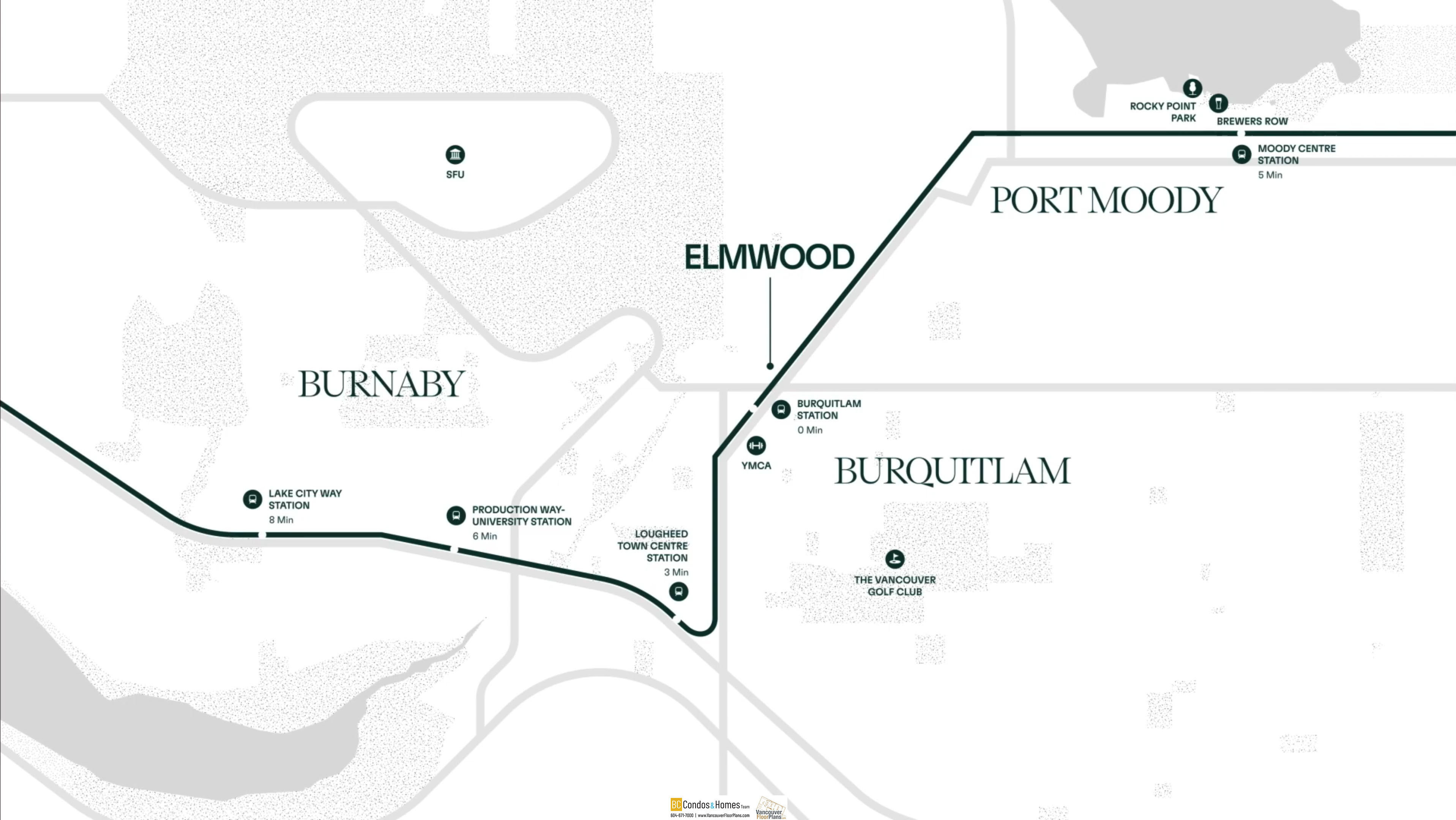 Elmwood location map 1