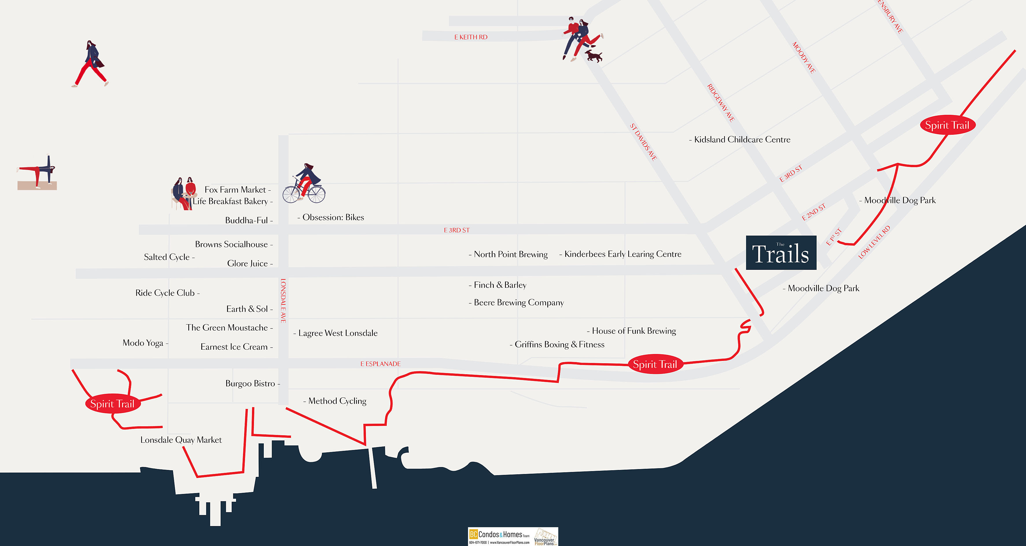The Trails location map 2