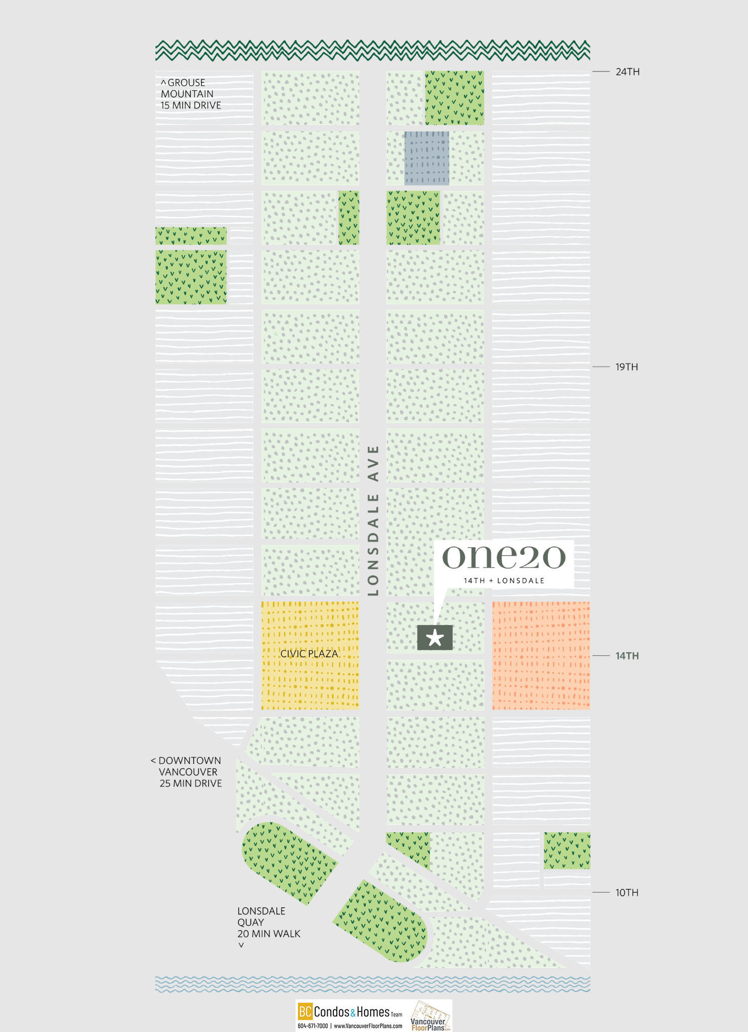 One20 by Three Shores location map 1