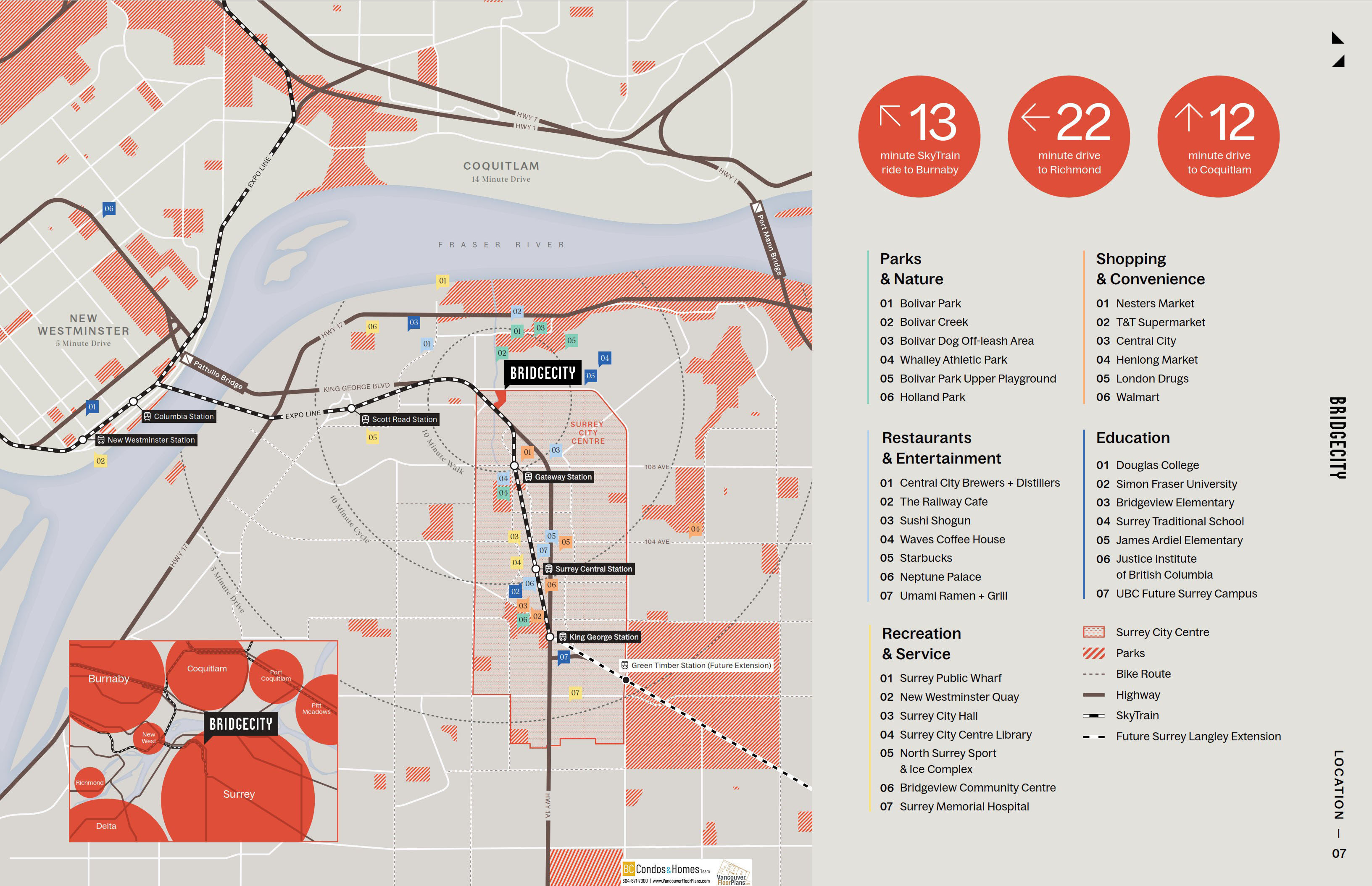 BridgeCity by Oviedo Properties location map 4