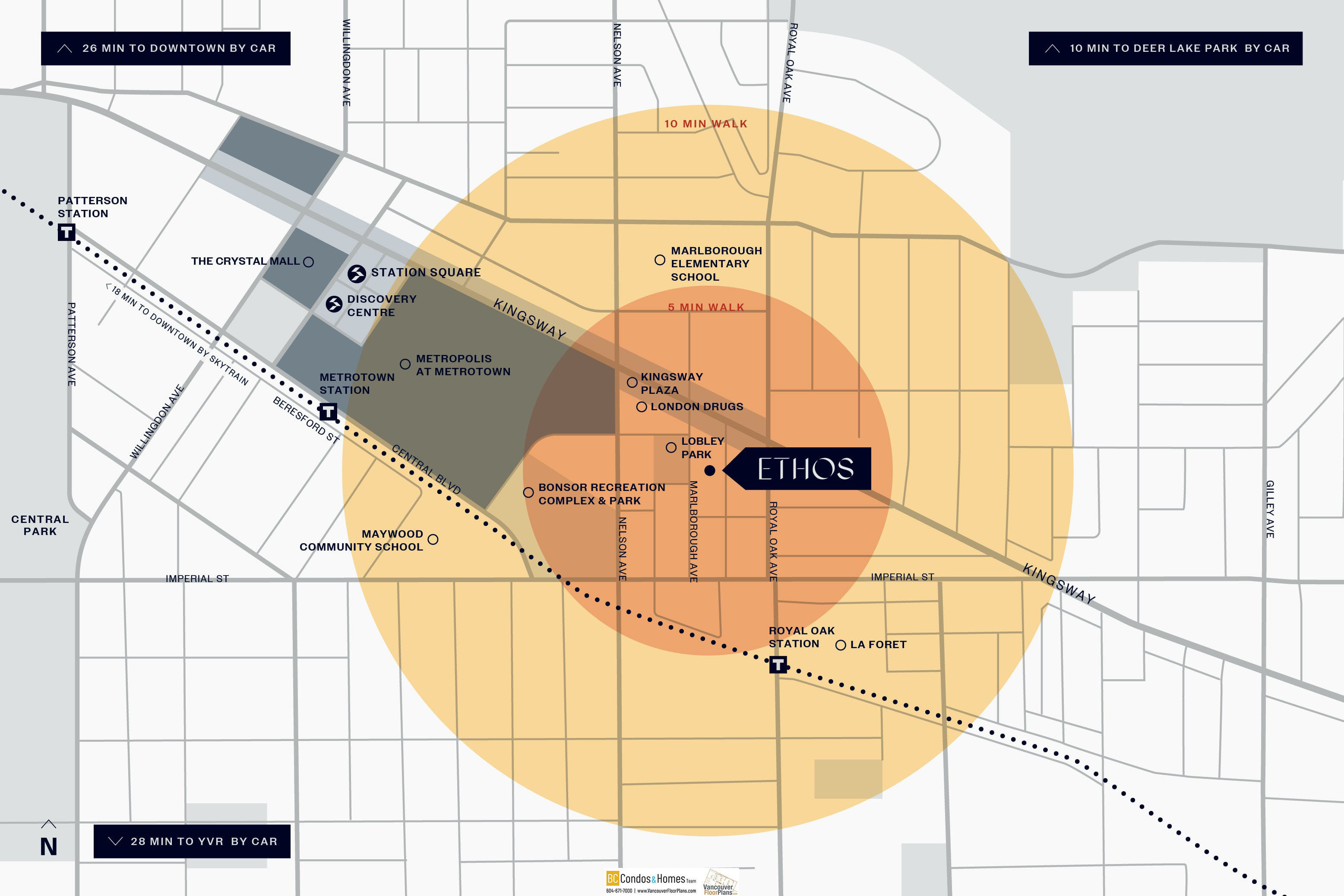 Ethos by Anthem location map 1