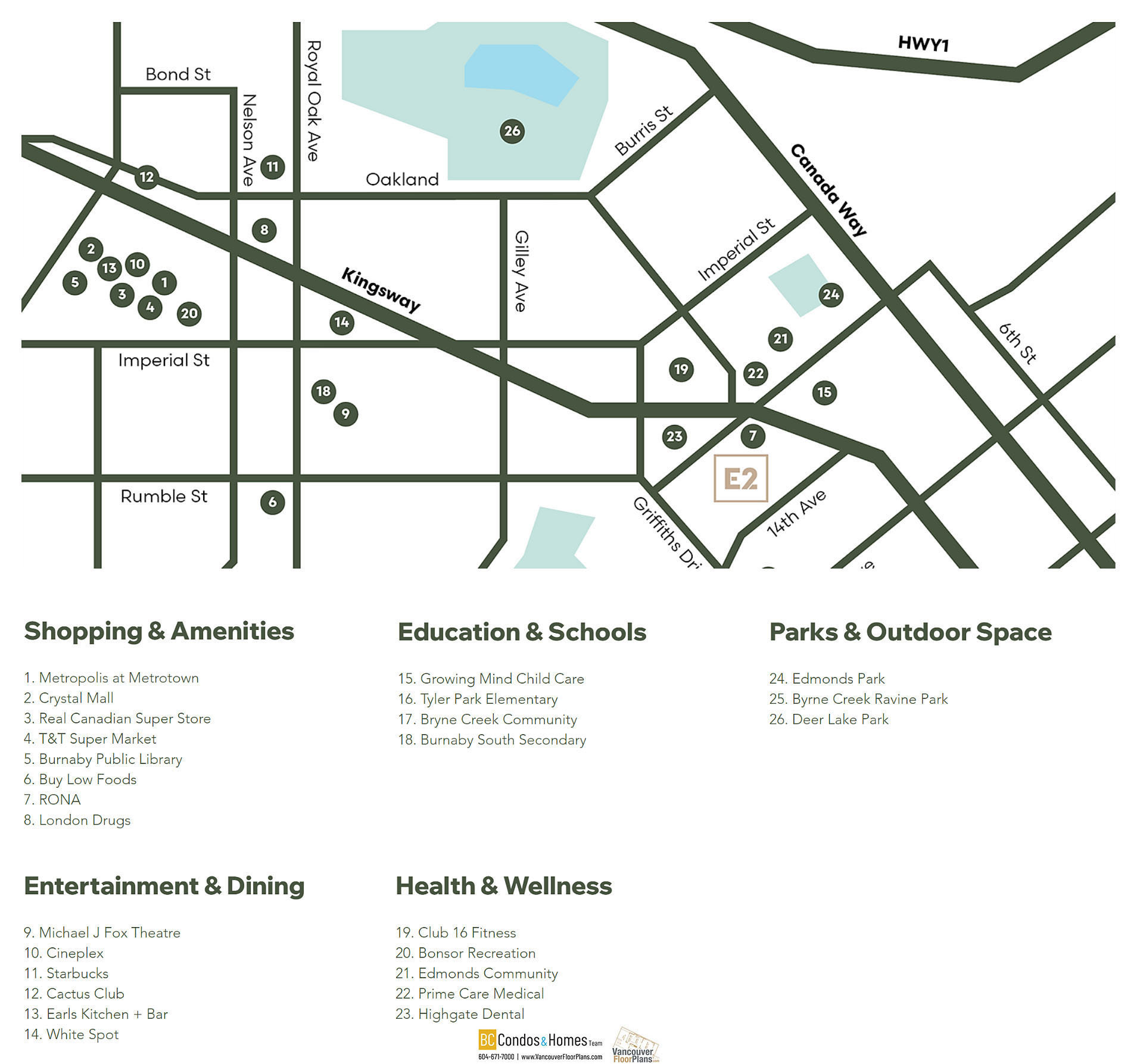 Element 2 location map 1