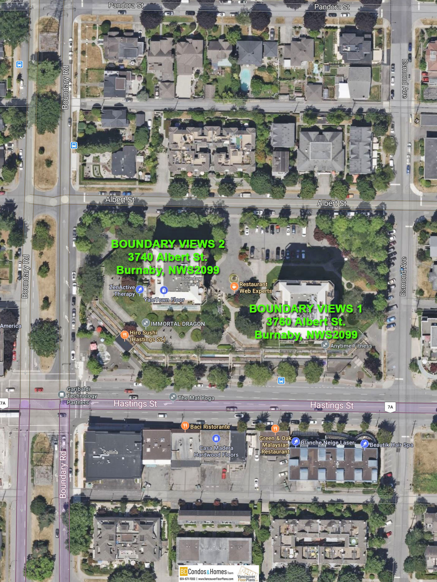 Boundary View location map 4