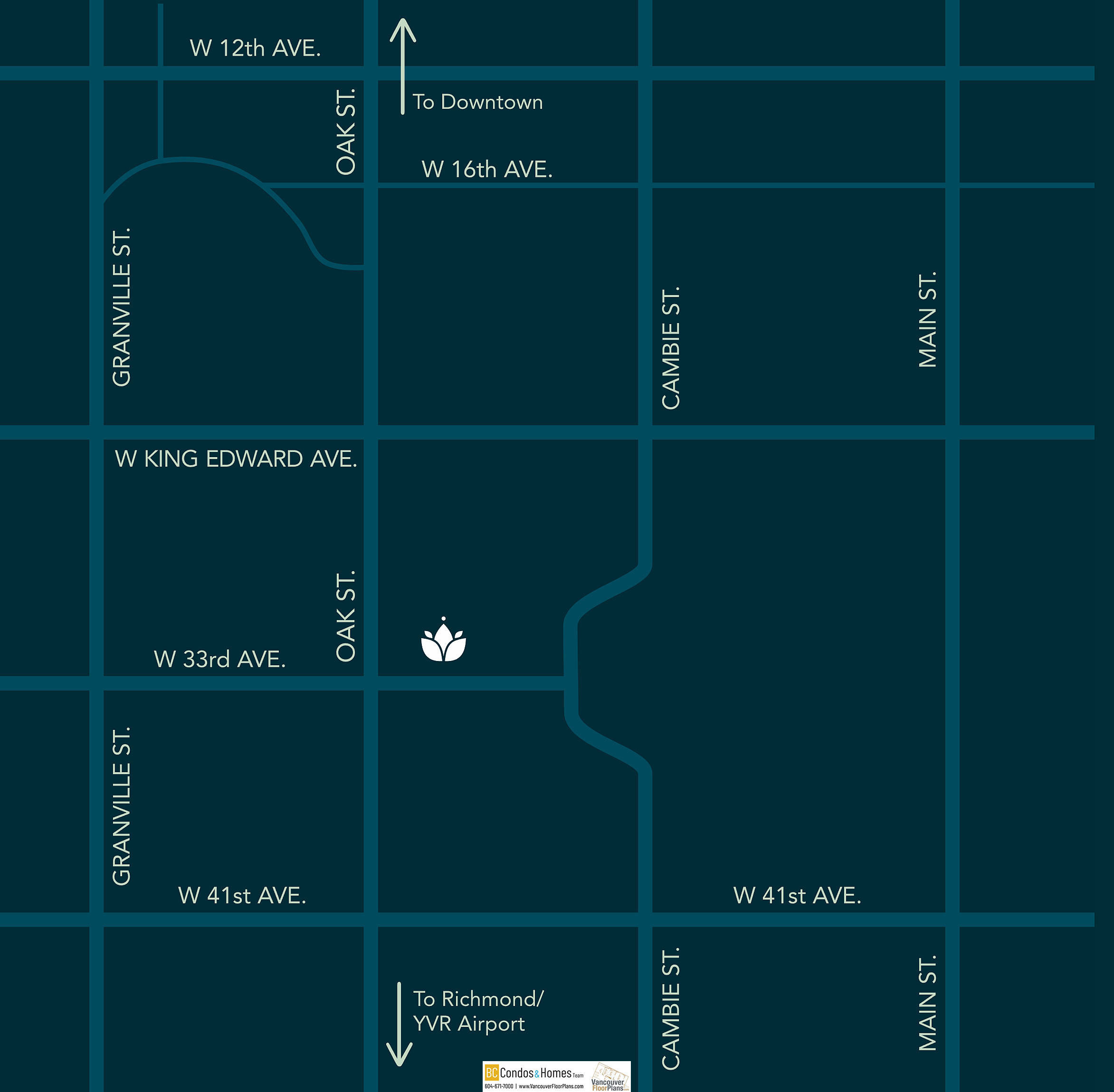 Lotus - The Botanical Collection location map 1