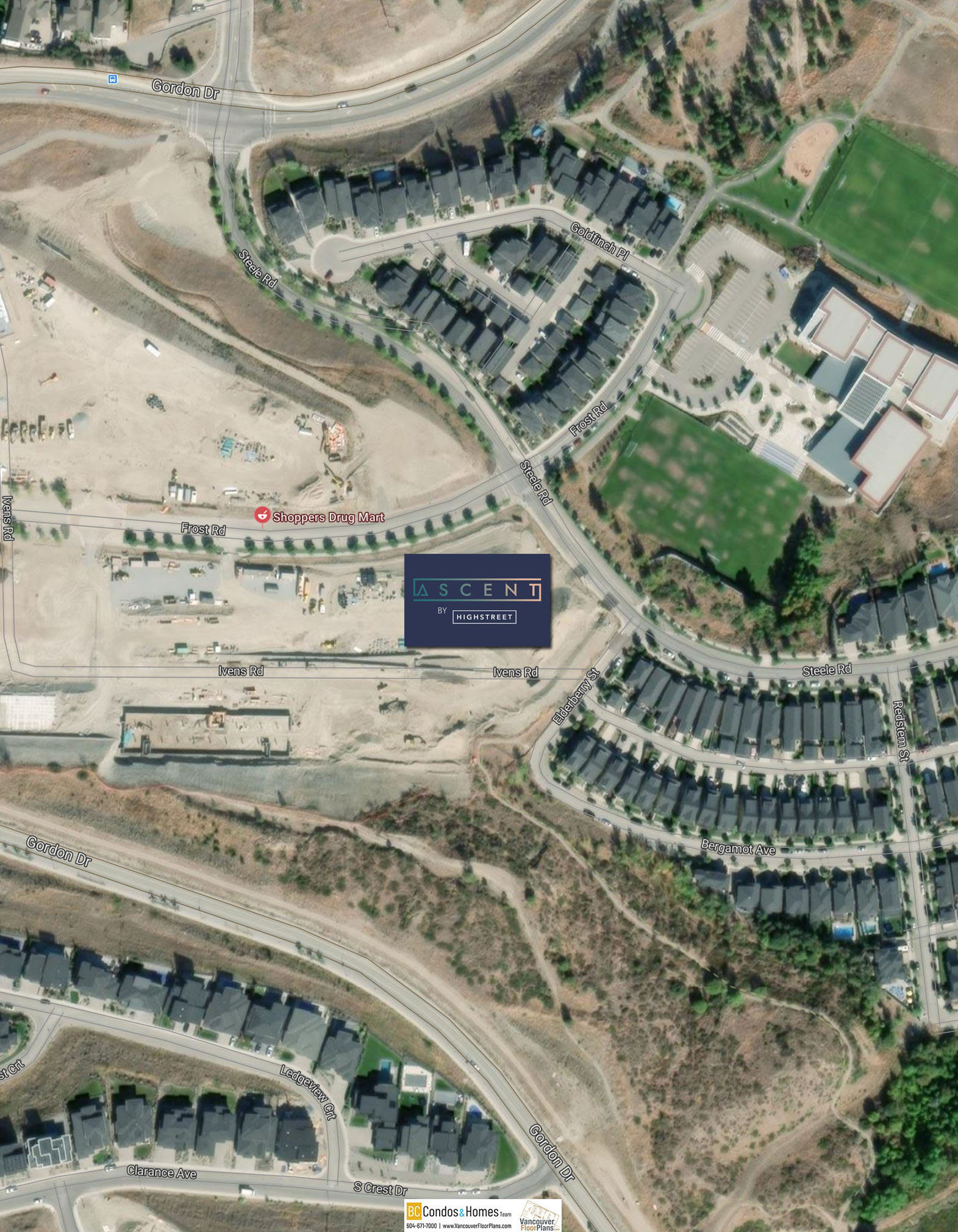 Ascent by Highstreet location map 2