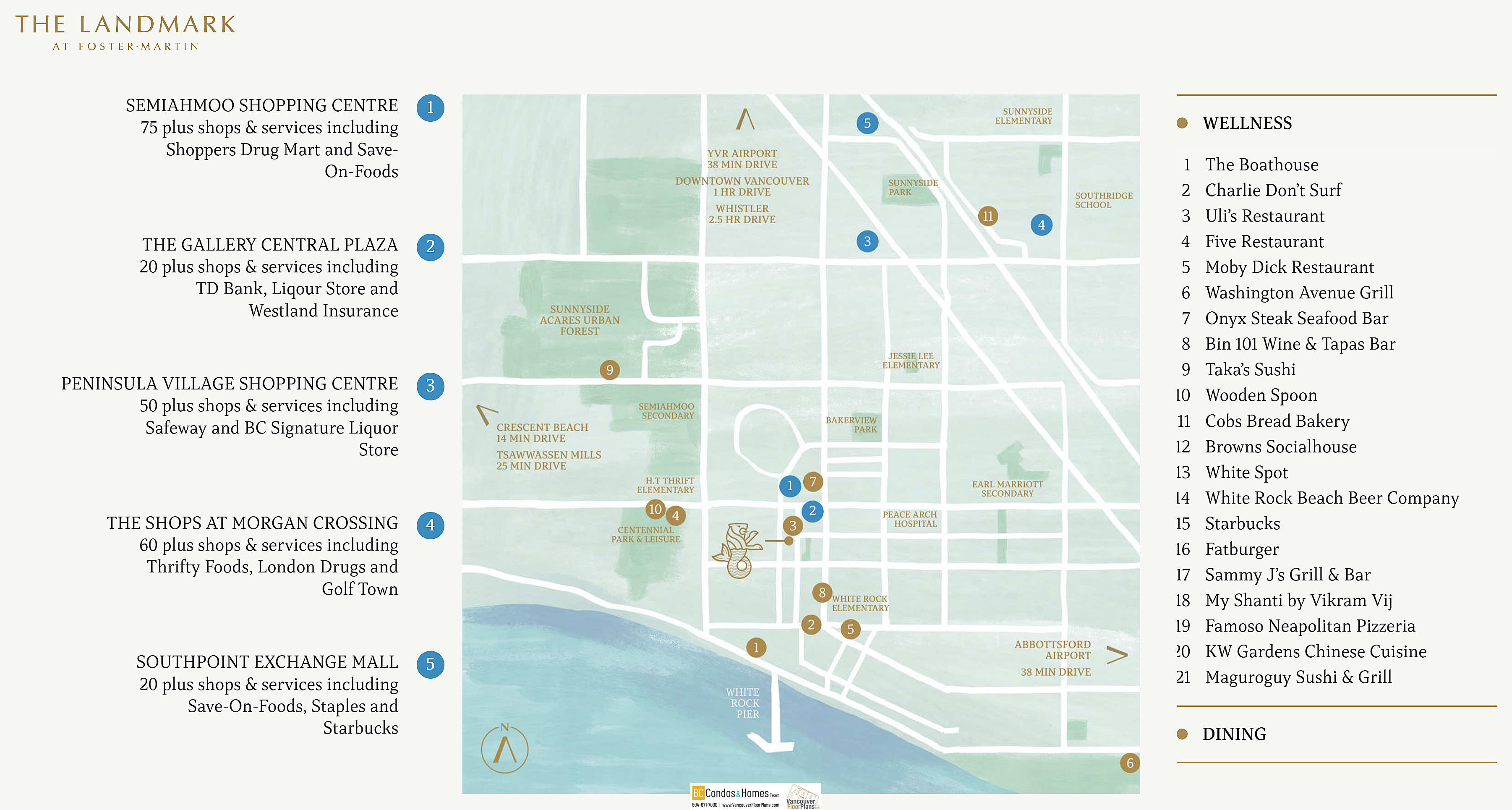 Foster Martin | The Foster location map 2