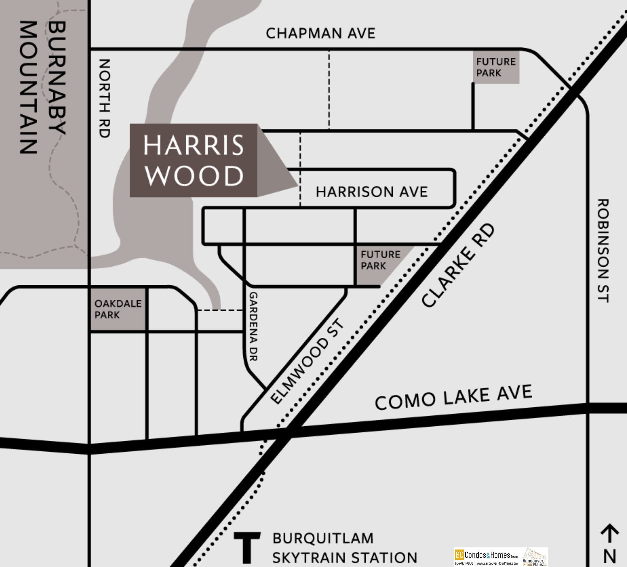 Harriswood by Domus Homes location map 1