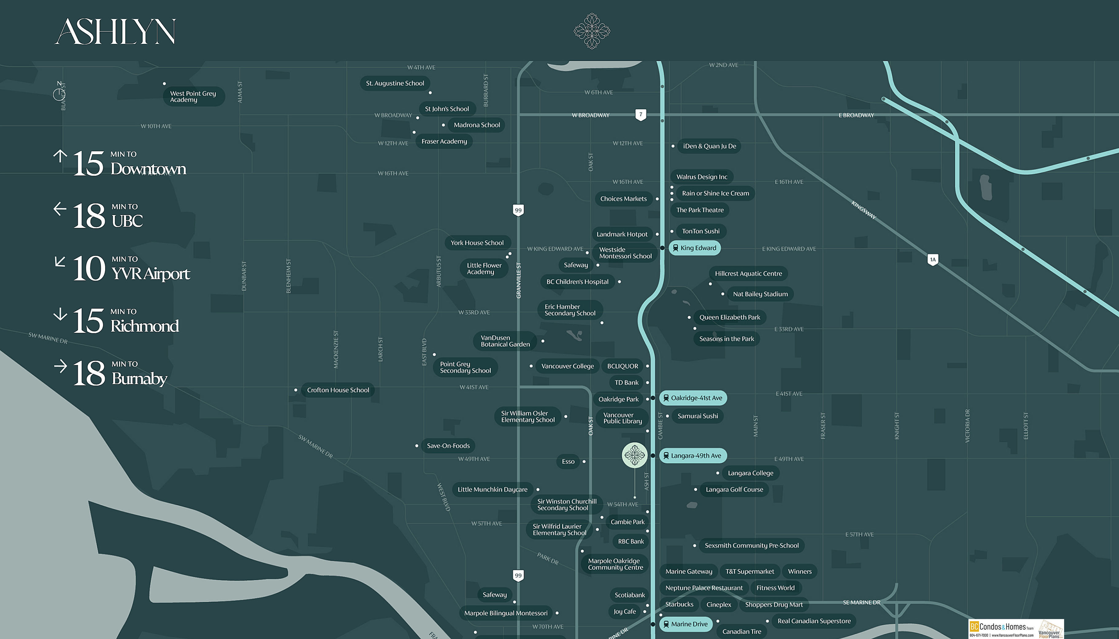 Ashlyn by Novara location map 1