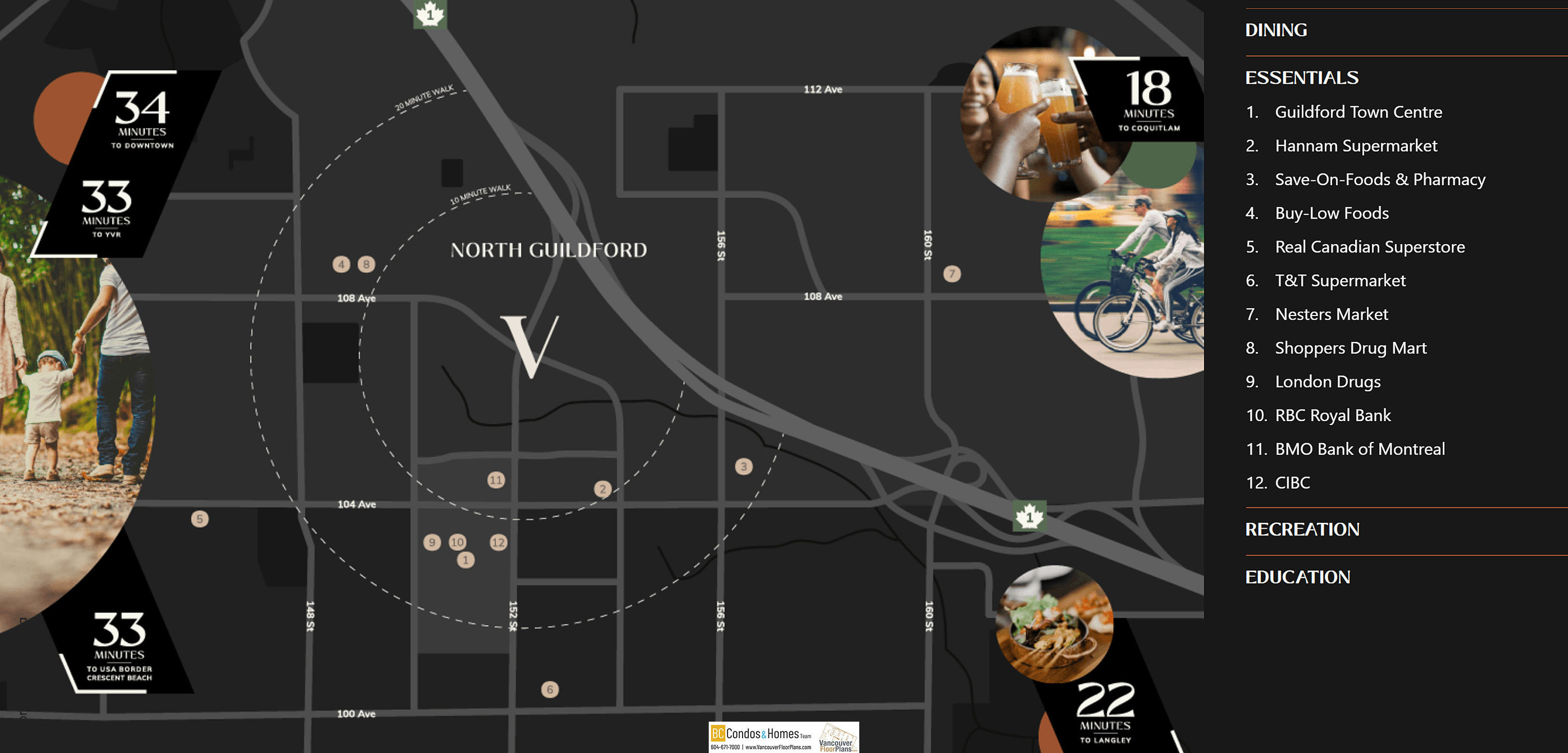 Vivere location map 2