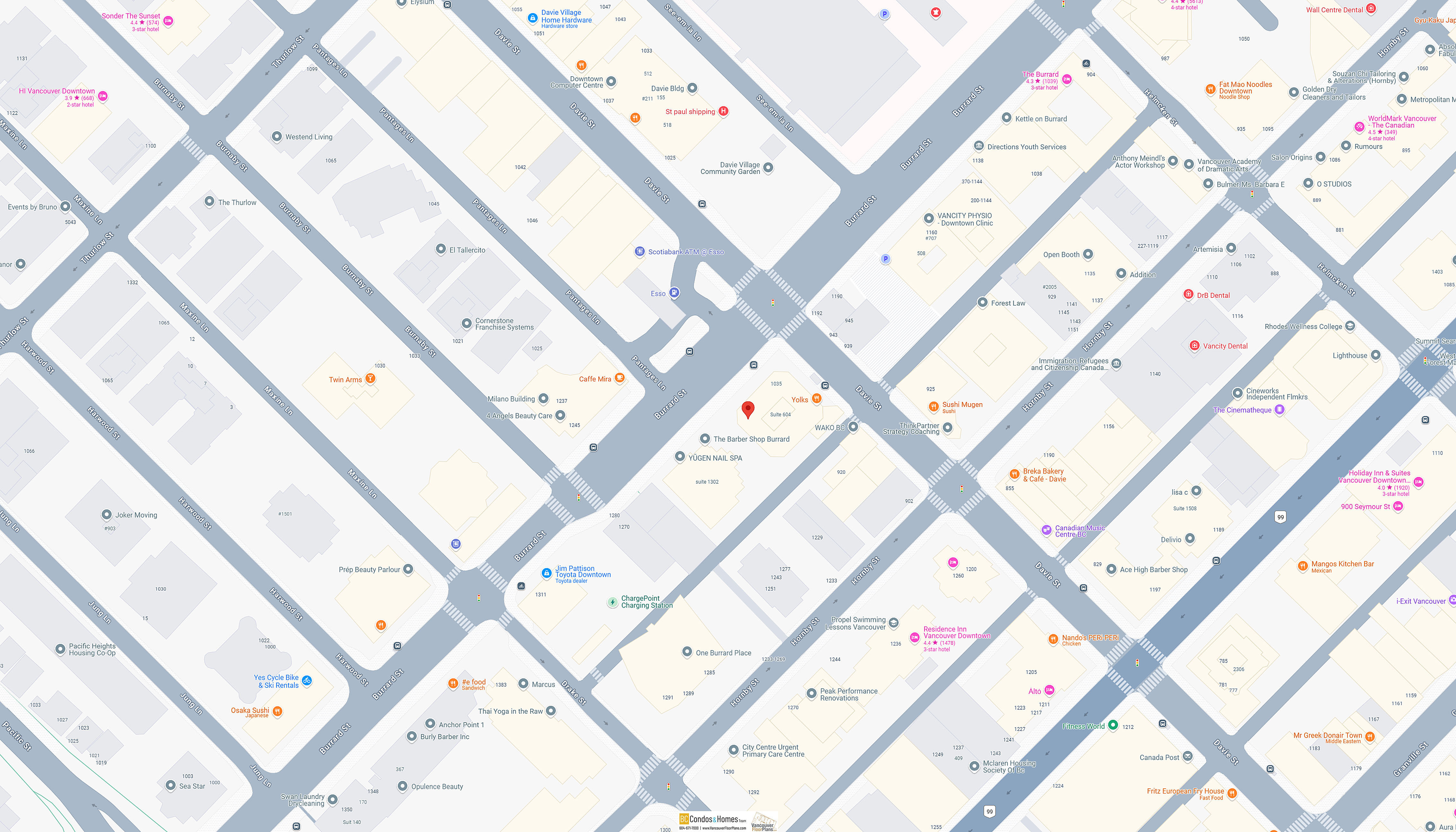 Monogram by Prima Properties location map 2