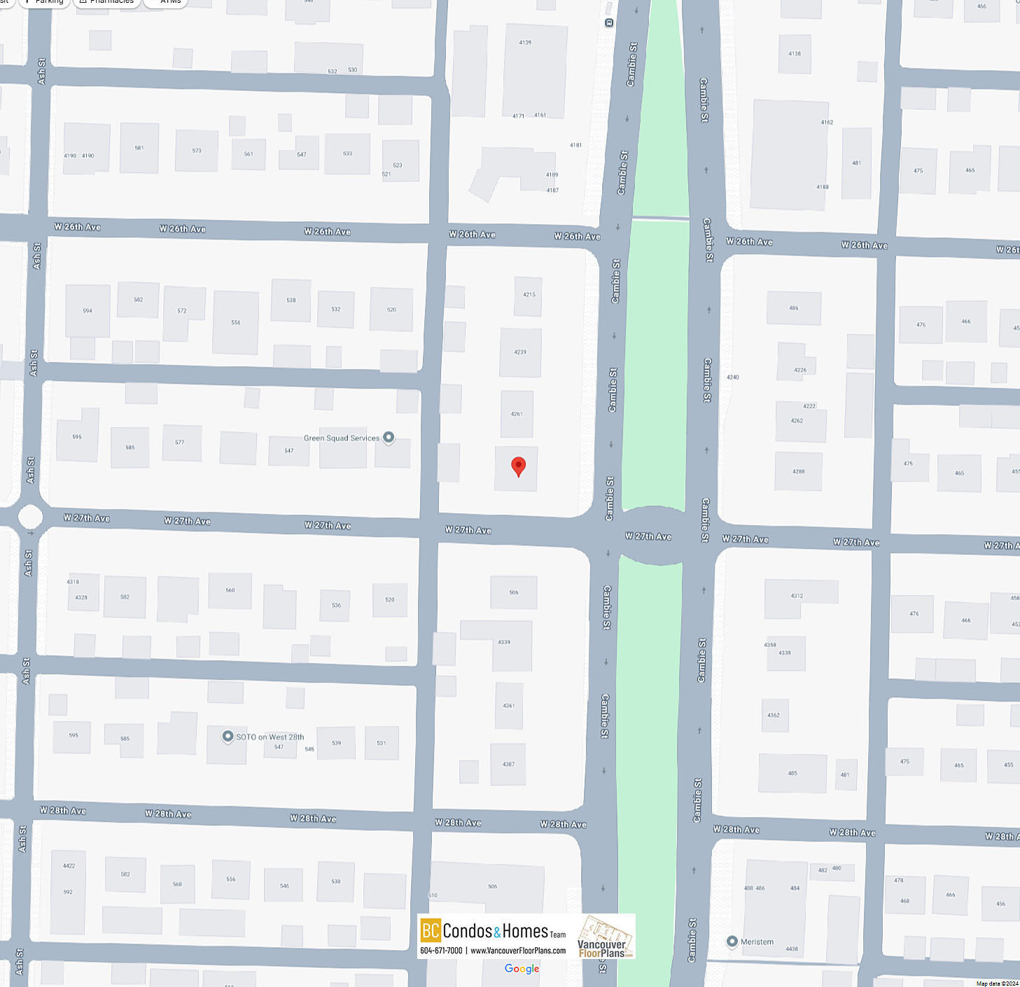 Arden location map 2