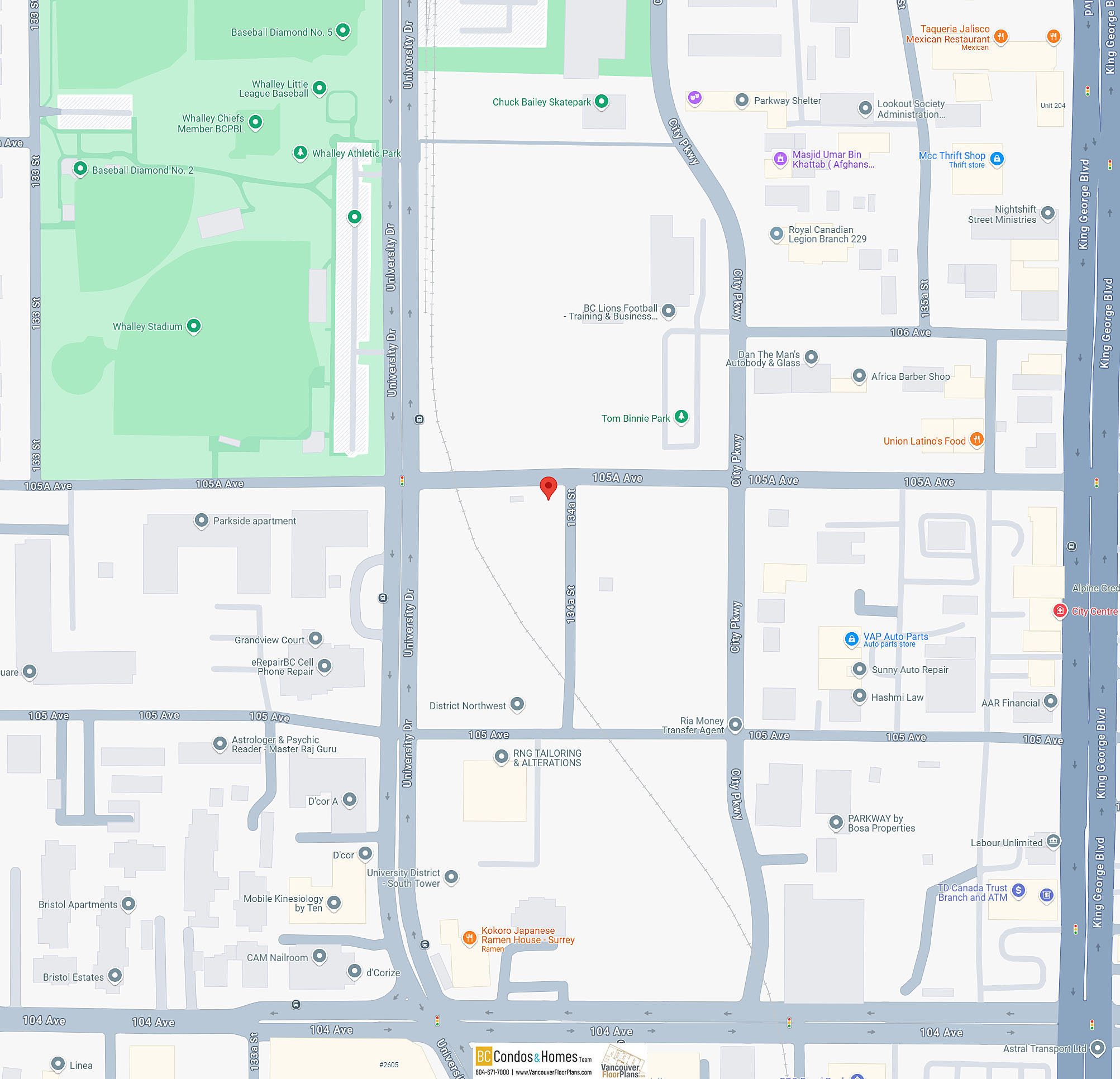 District Northwest location map 4