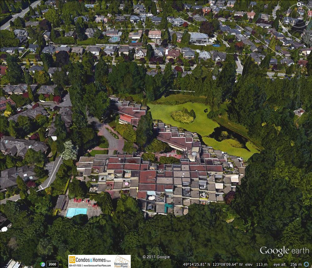 Shaughnessy Place II - Townhouses location map 3