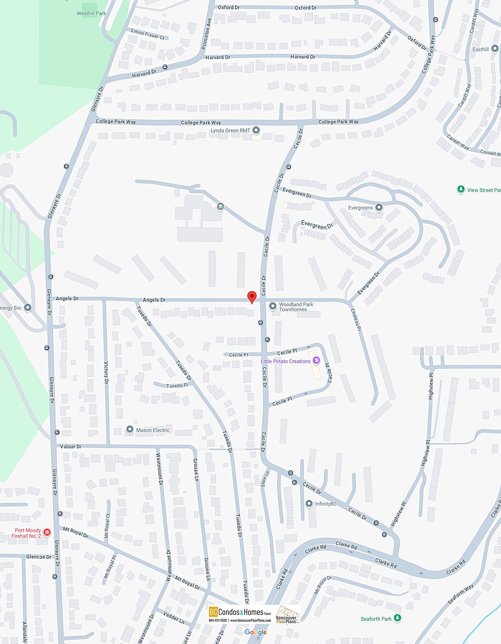 Umbra at Portwood location map 1