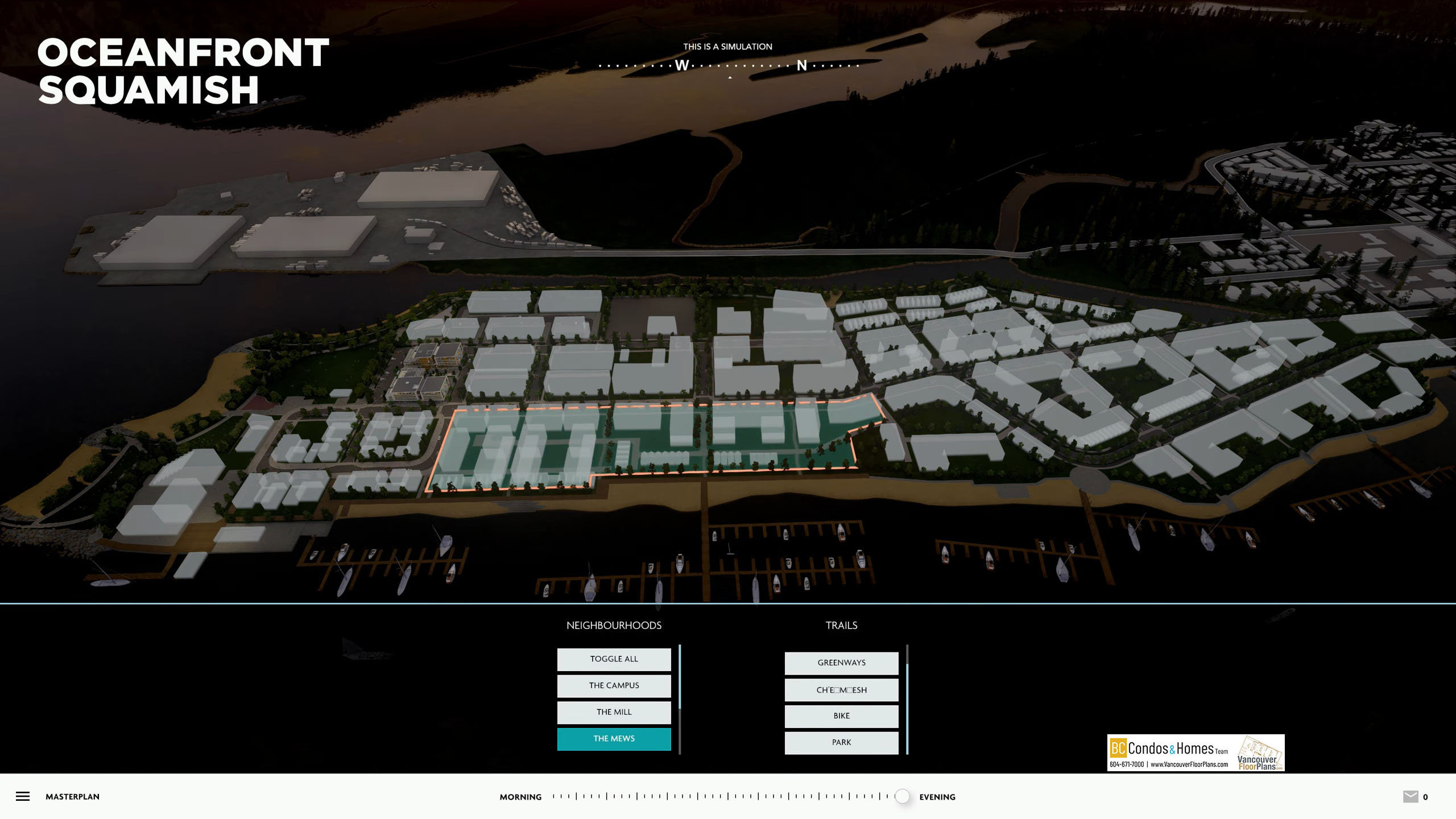 Oceanfront Squamish location map 4