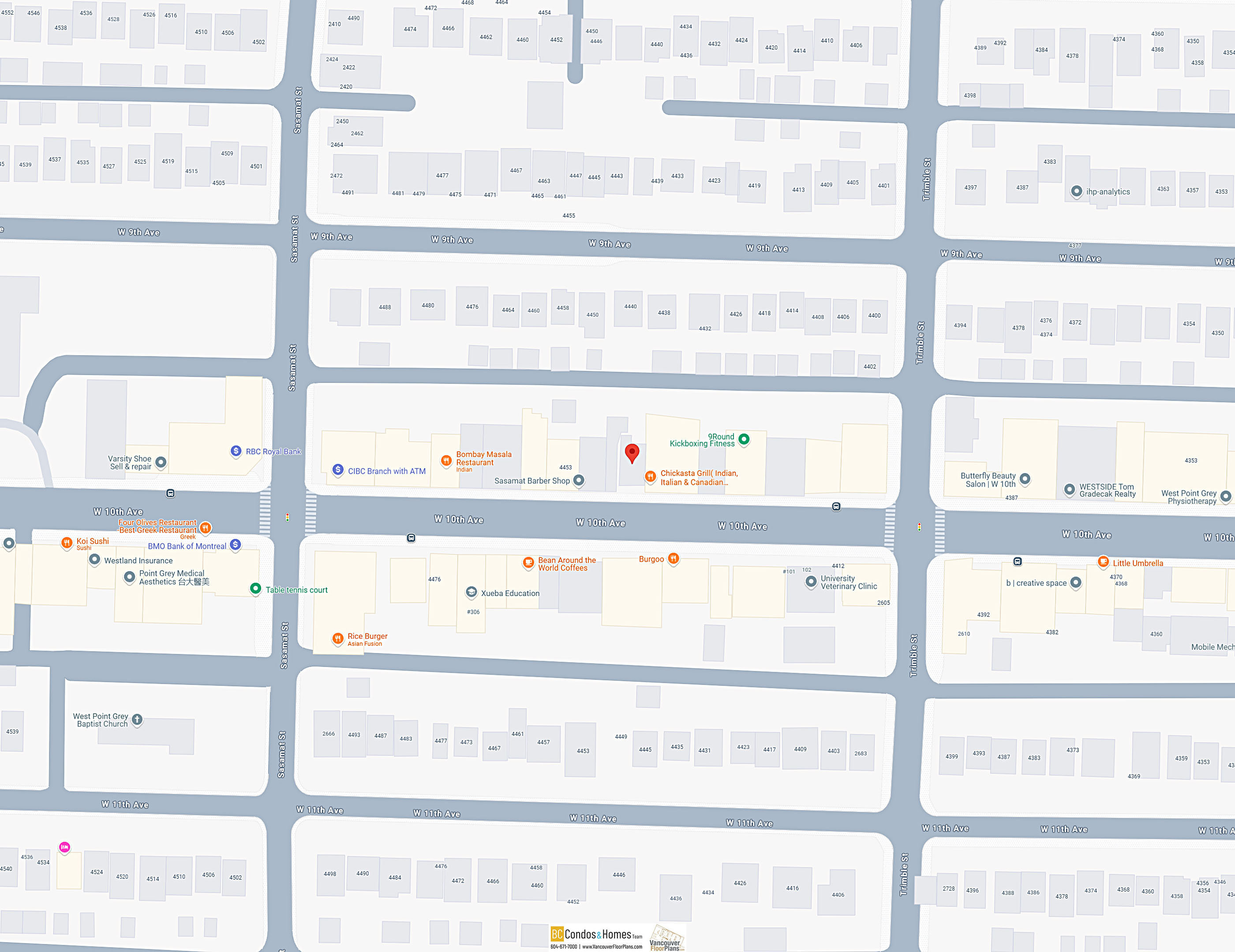 Obsidian By Nexus Development Group location map 2