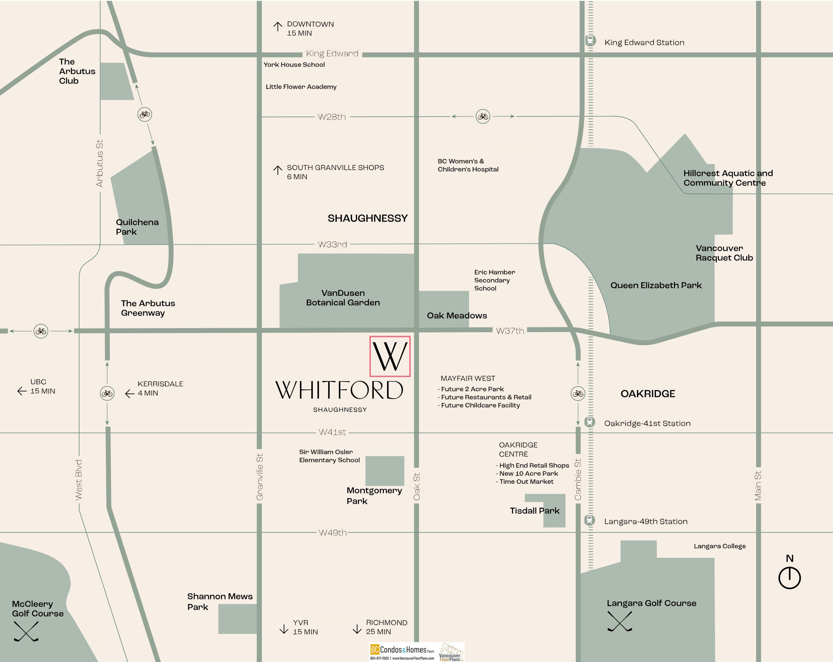 WHITFORD by Citimark and Grosvenor location map 1