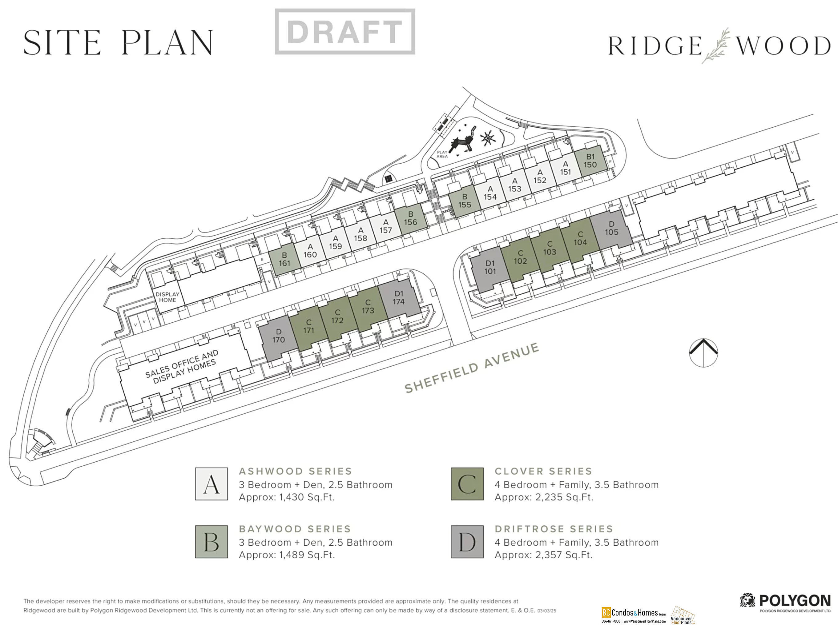 Ridgewood by Polygon Homes location map 2